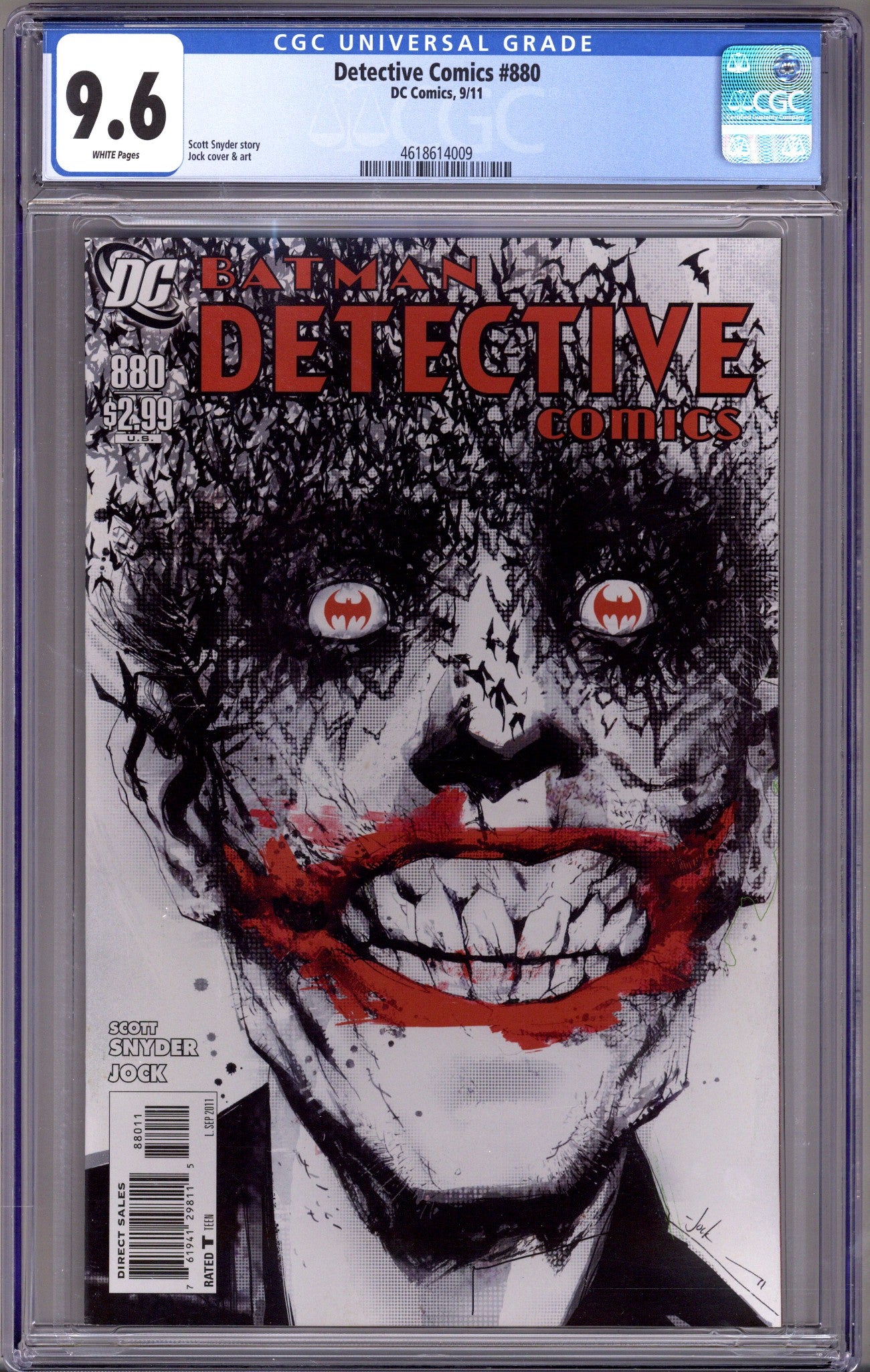 Detective Comics Vol 1 880 CGC 9.6 (NM+) (2011) 
