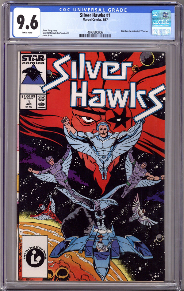Silverhawks 1 CGC 9.6 (1987)