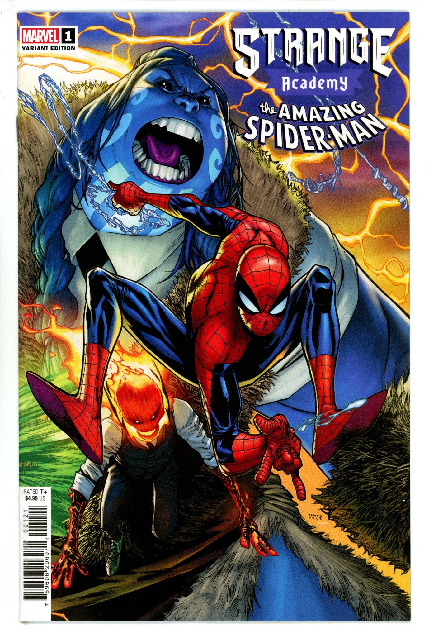 Strange Academy Amazing Spider-Man 1 Ramos Variant (2023)