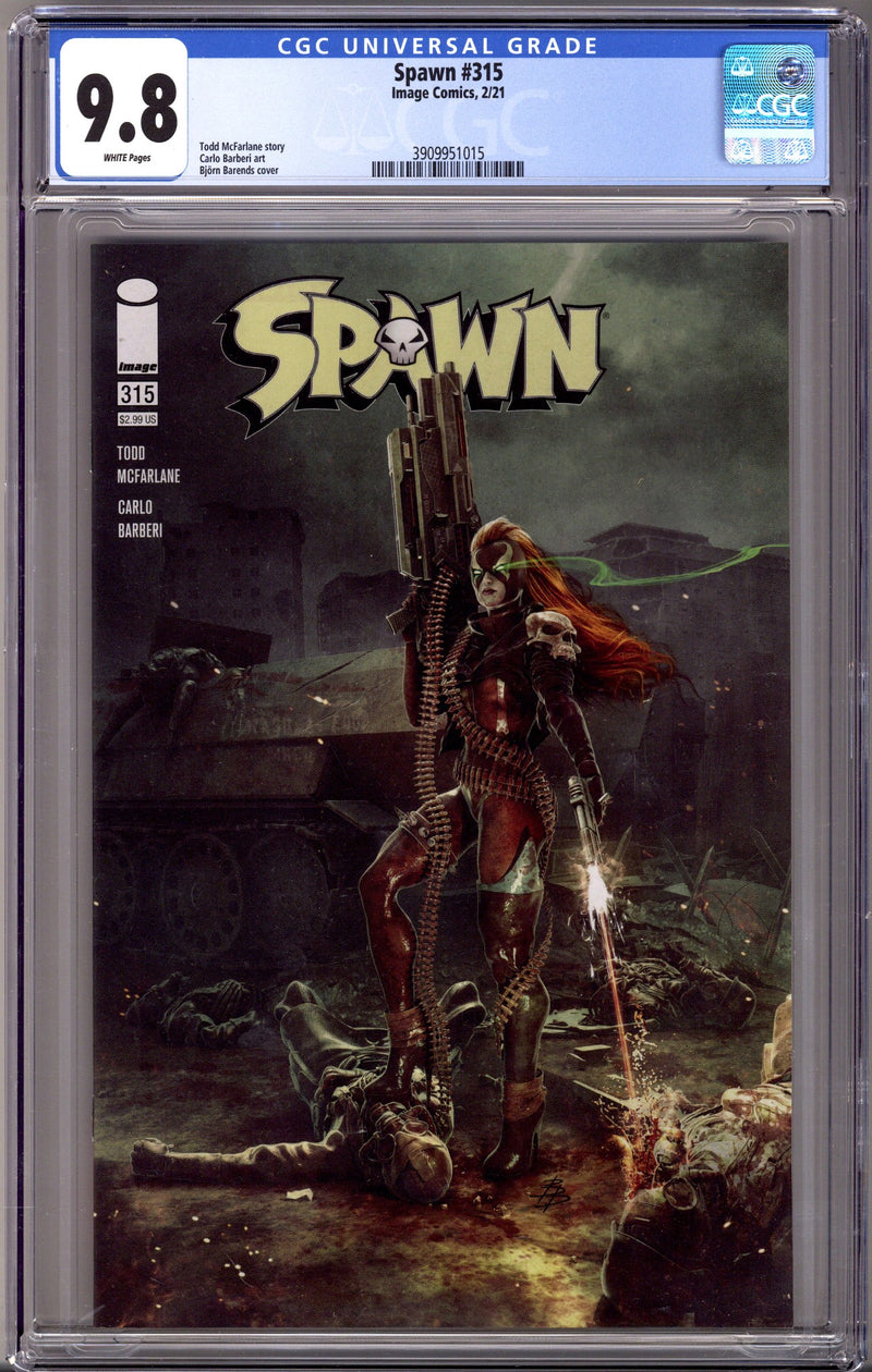 Spawn 315 CGC 9.8 (NM/M) (2021)