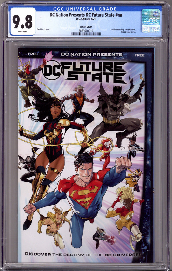 DC Nation Presents DC Future State [nn] CGC 9.8 (NM/M) (2021) LCSD One Per Store Variant
