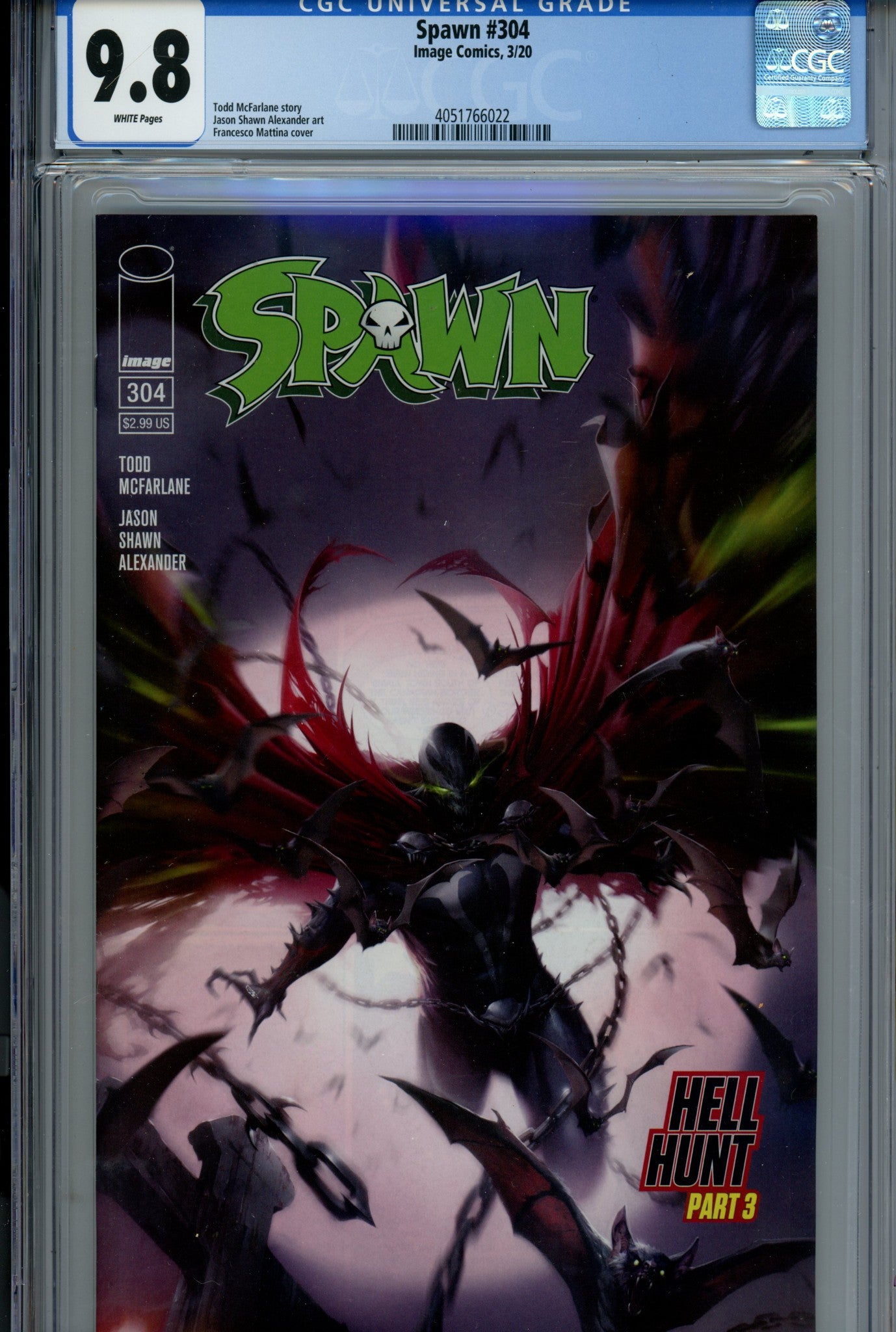 Spawn 304 CGC 9.8 (NM/M) (2020) 