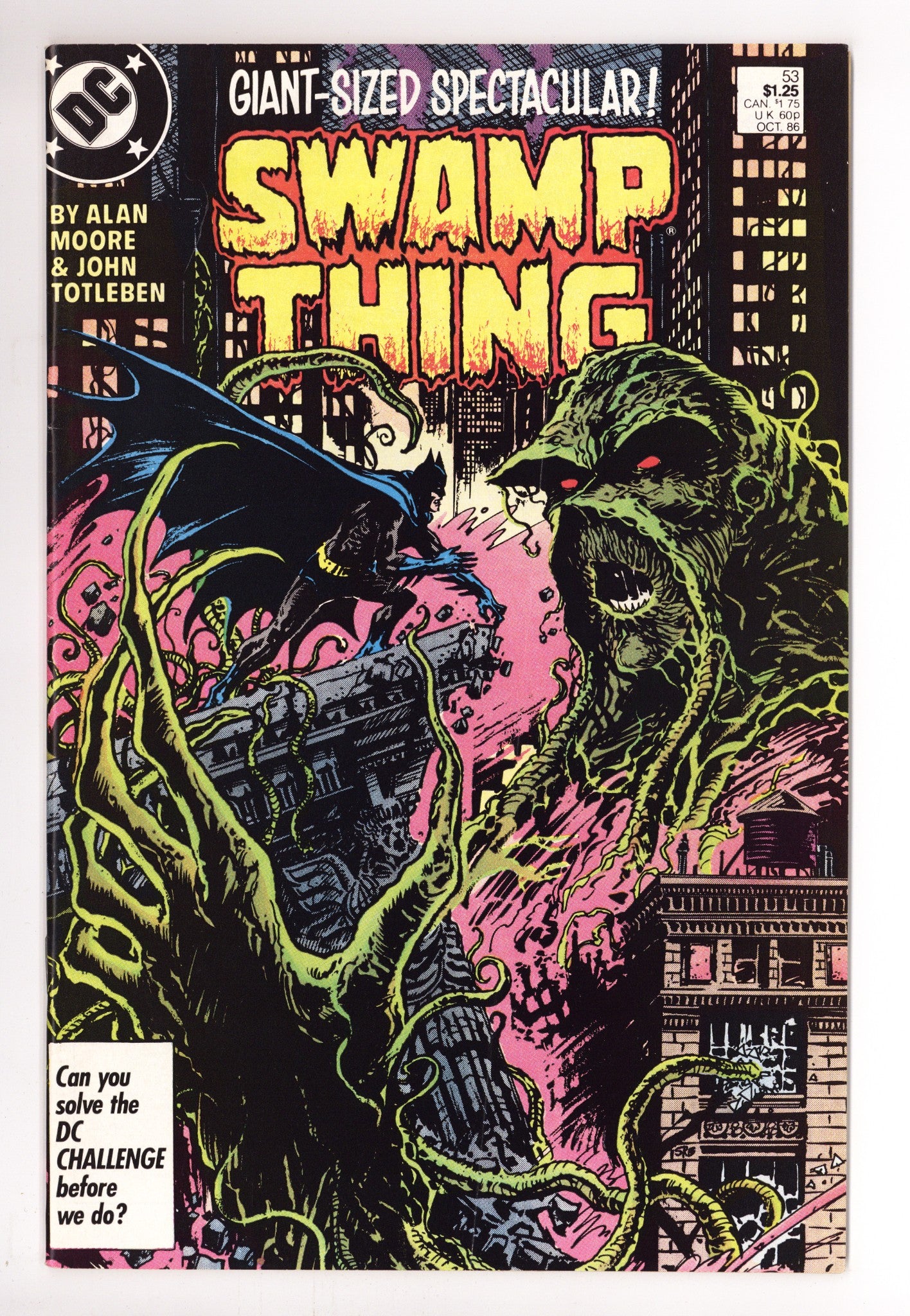 Swamp Thing Vol 2 53 Low Grade (1986) 