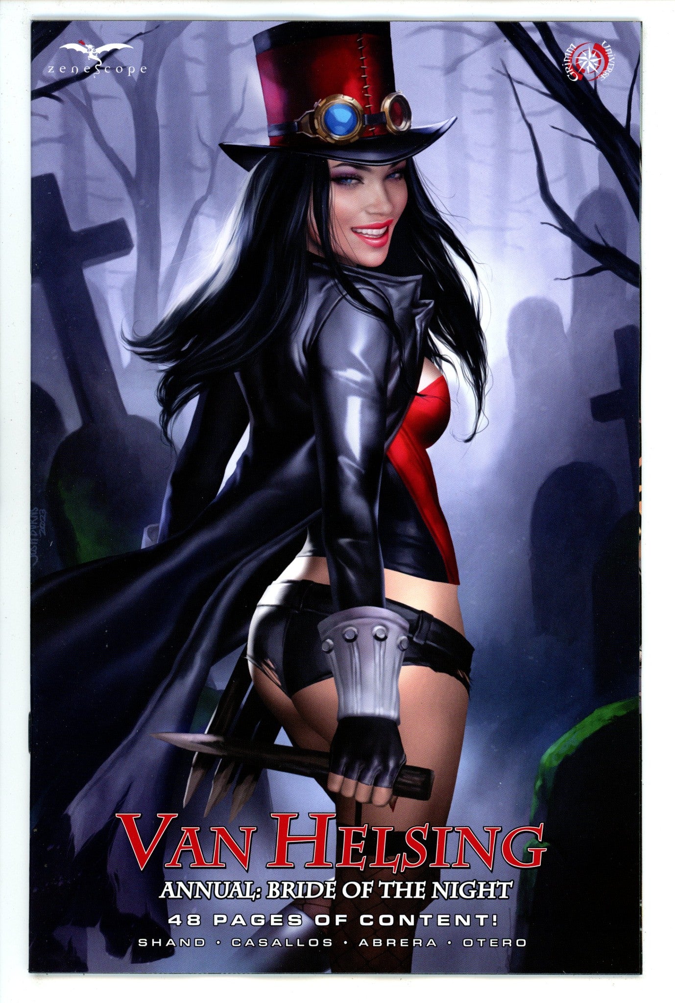 Van Helsing Annual Bride Of The Night 1 Burns Variant (2024)