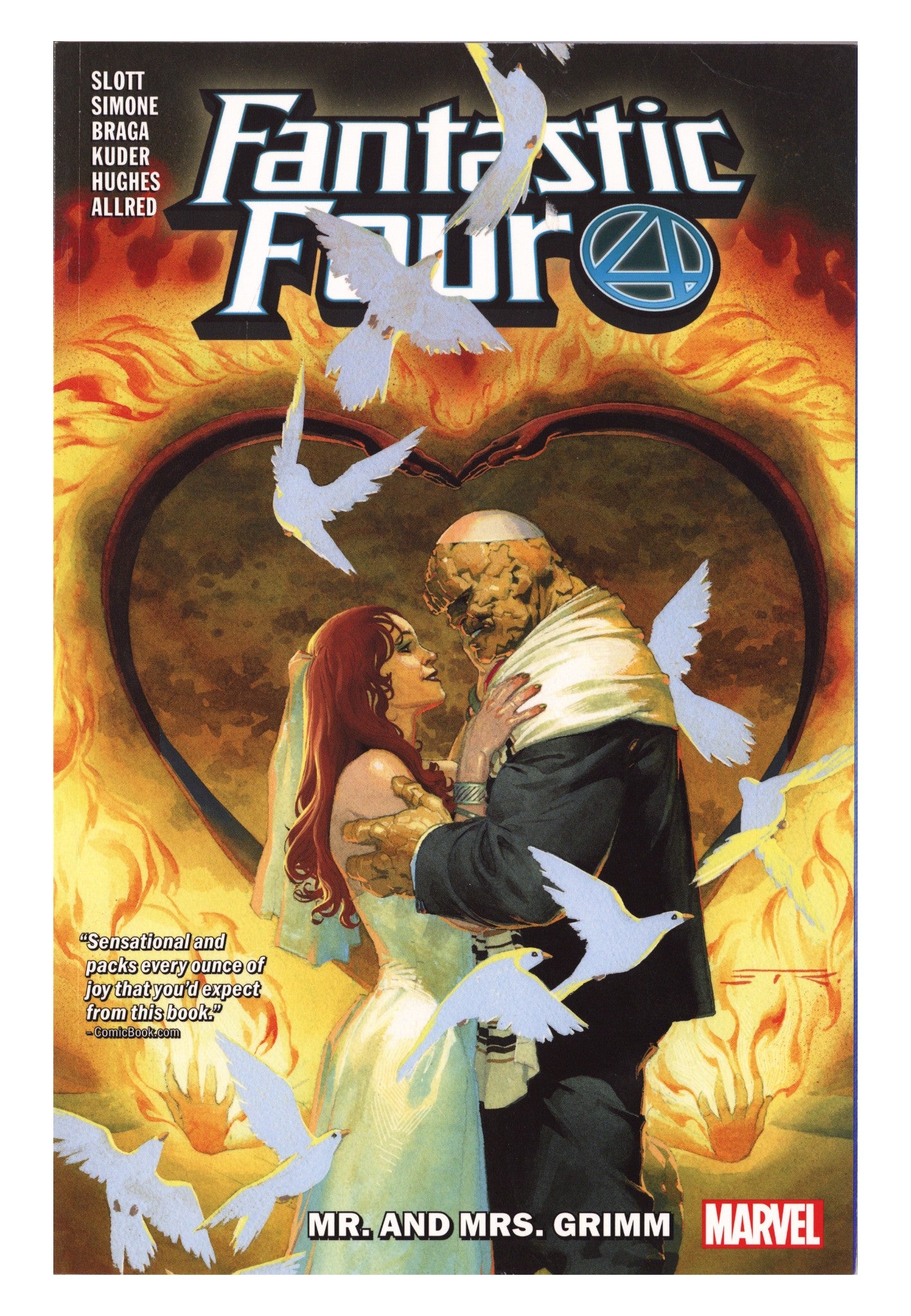 Fantastic Four TPB Vol 2 Mid Grade Mr. and Mrs. Grimm (2019) 