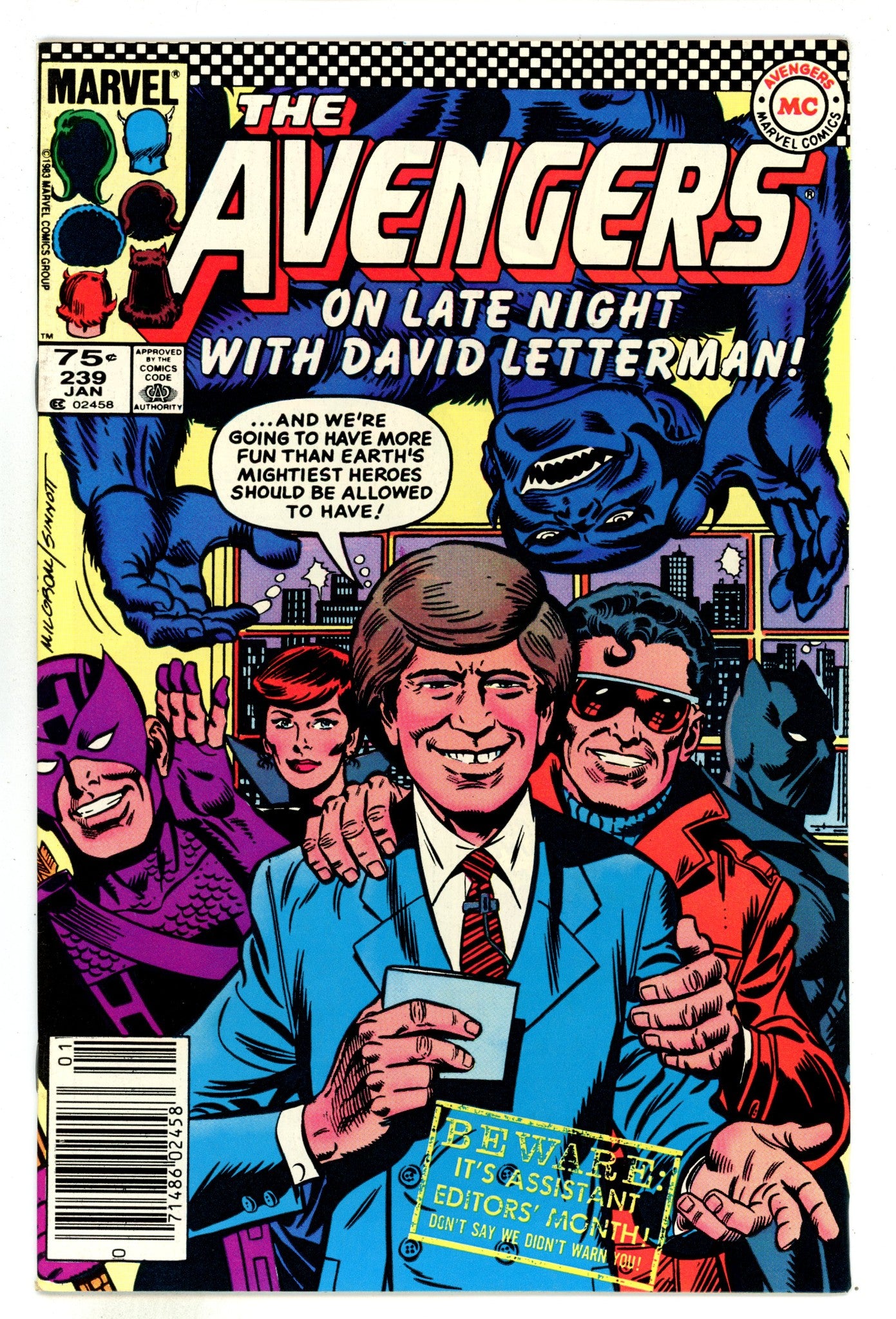 The Avengers Vol 1 239  High Grade   (1984)     Newsstand  