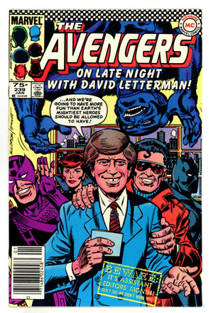 The Avengers Vol 1 239 High Grade (1984) Newsstand
