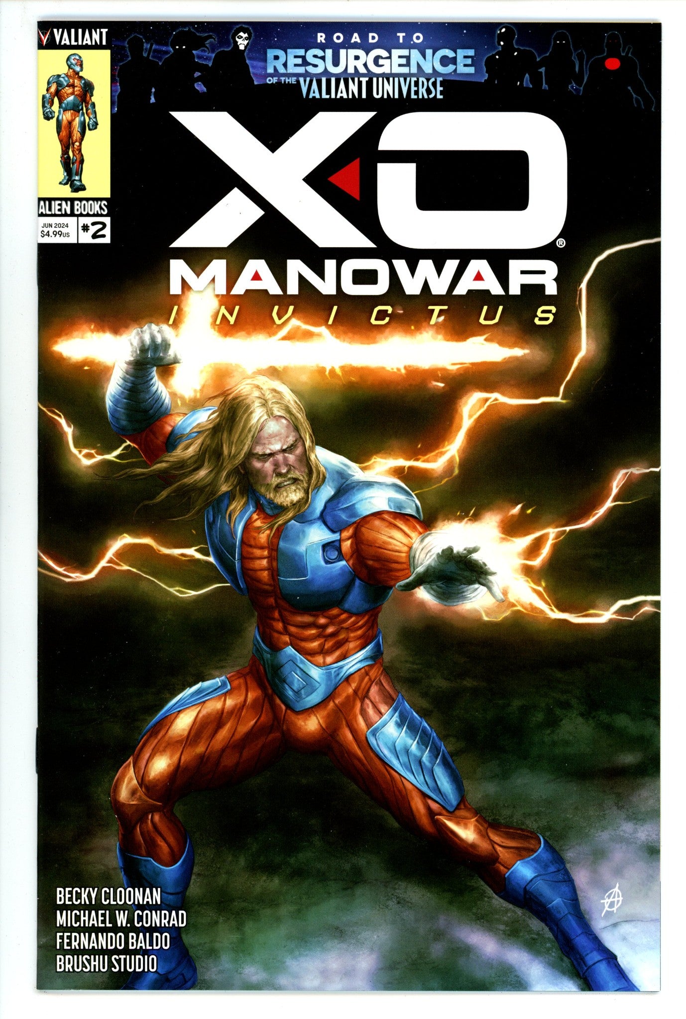 X-O Manowar Invictus 2 Alessio Variant (2024)