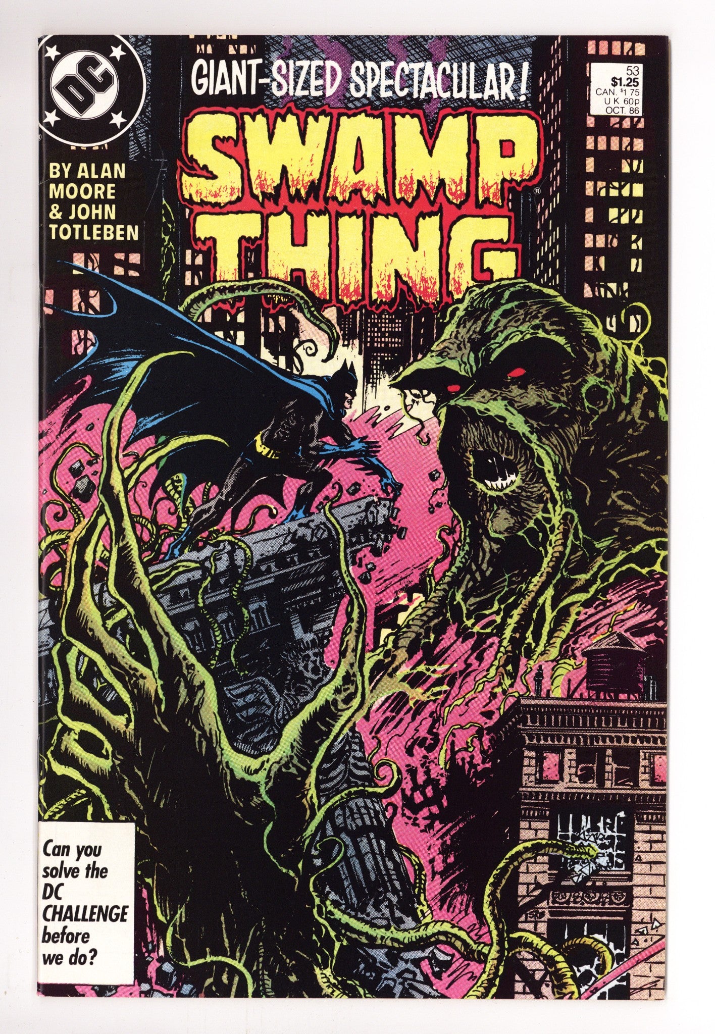 Swamp Thing Vol 2 53 Mid Grade (1986) 