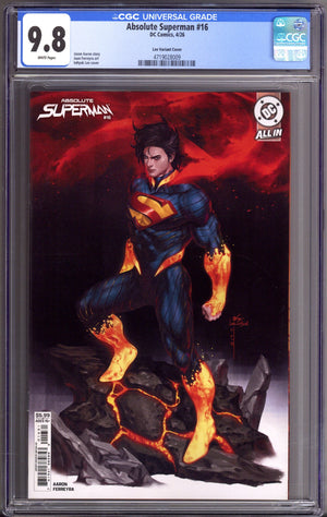 Absolute Superman 16 CGC 9.8 (NM/M) (2026) Lee Variant