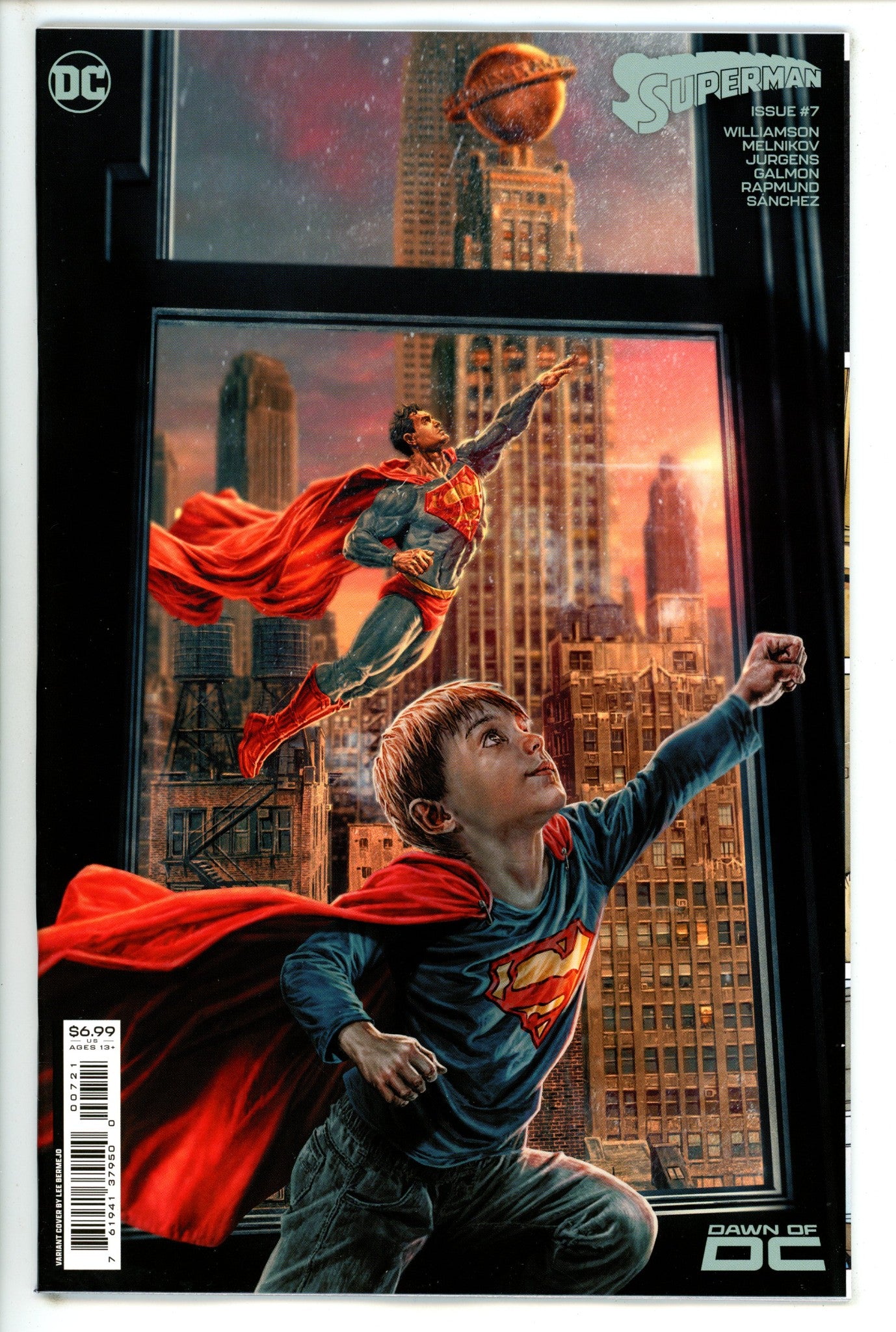 Superman Vol 6 7 (850) Bermejo Variant (2023)