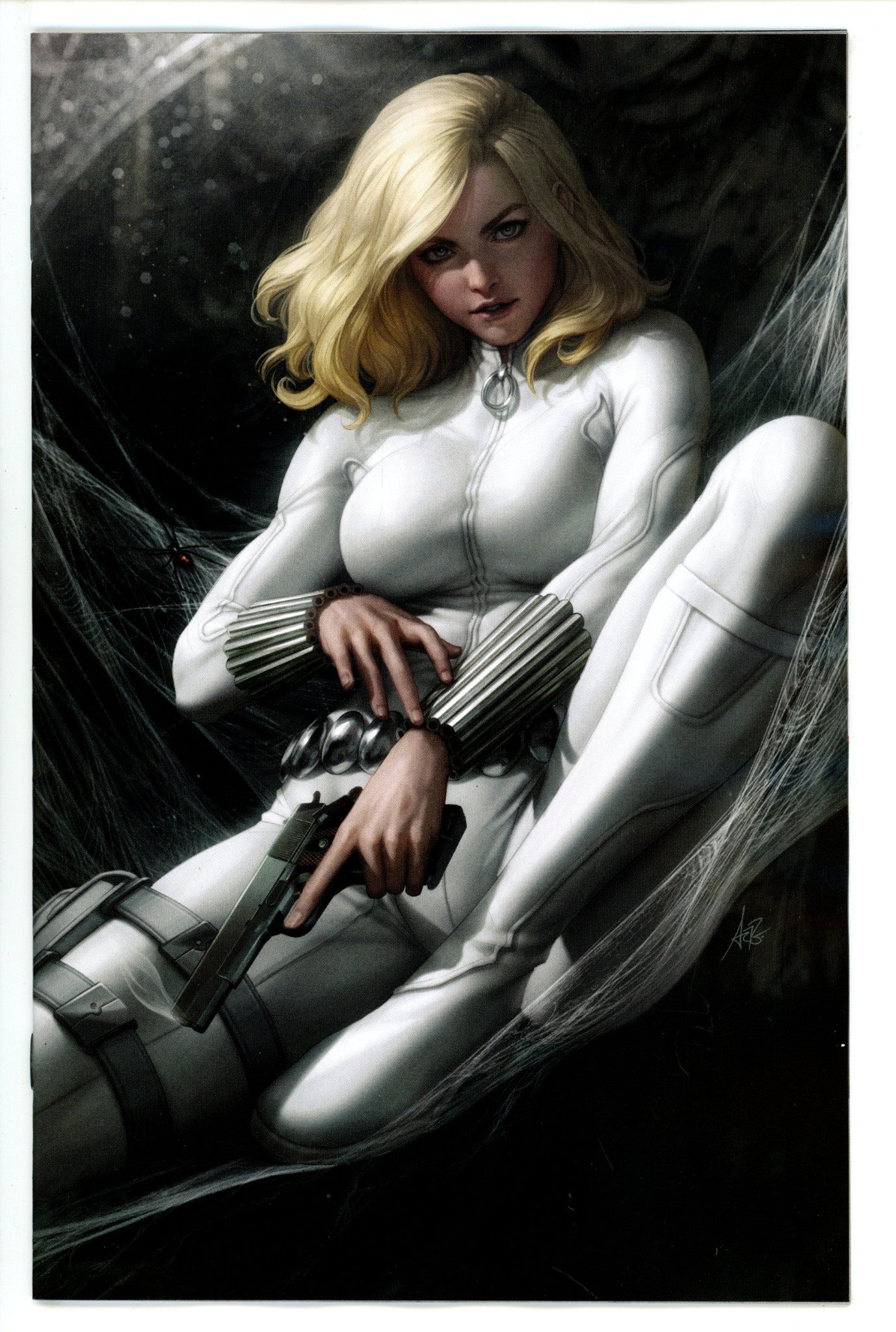 White Widow 1 Artgerm Virgin Incentive Variant NM (2023)