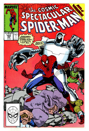 The Spectacular Spider-Man Vol 1 160 High Grade (1990)