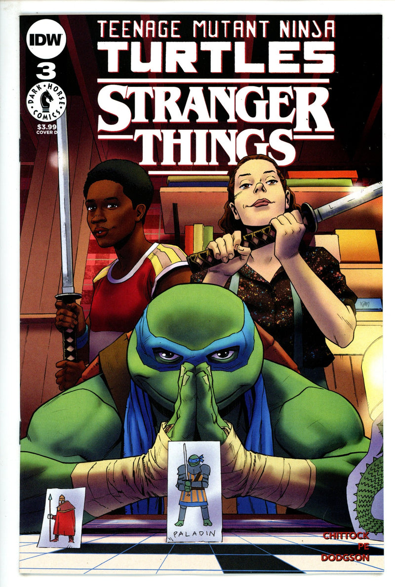 Teenage Mutant Ninja Turtles X Stranger Things 3 Gorham Variant (2023)