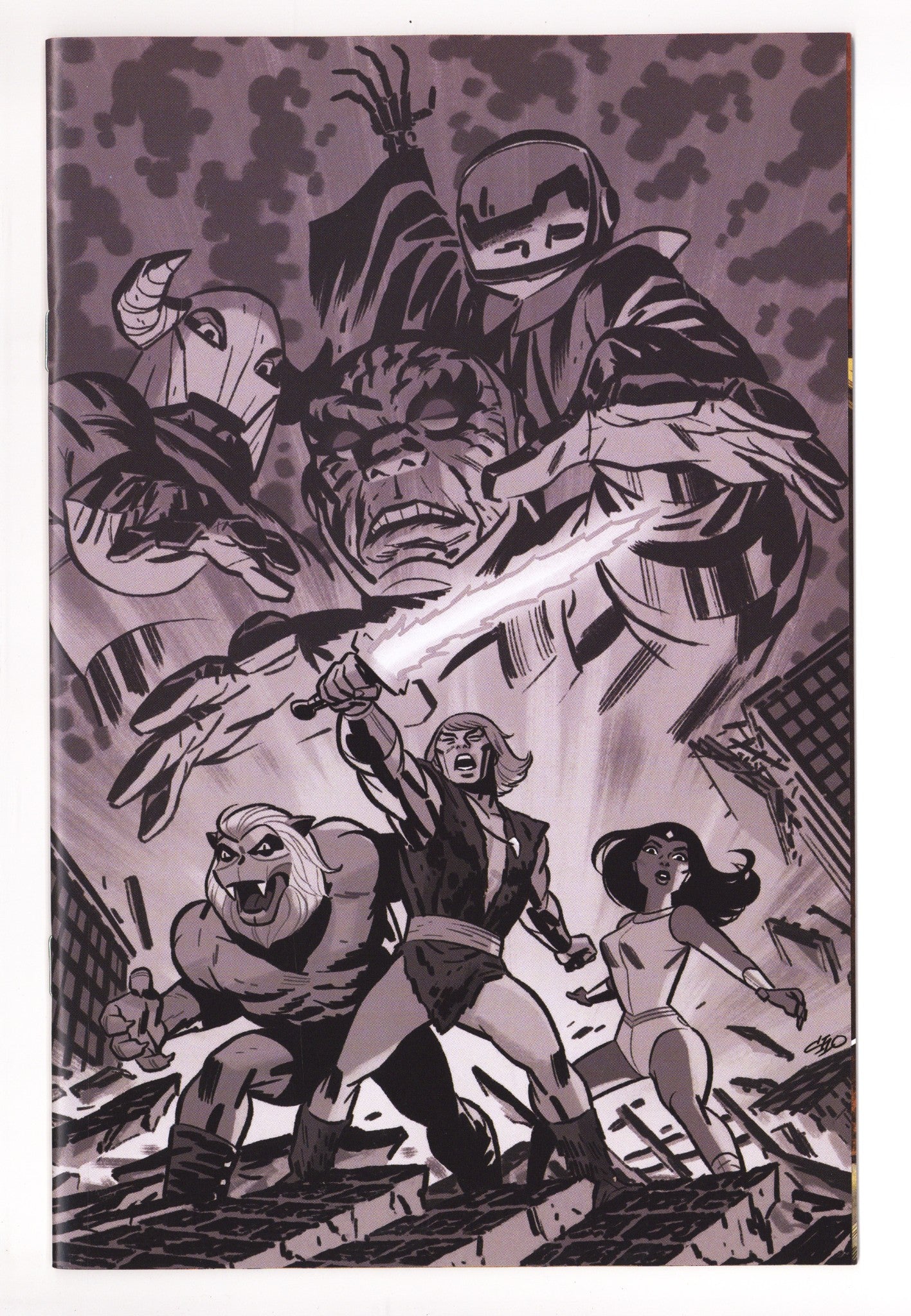 Thundarr The Barbarian  4 Cho  B&W Virgin Incentive   (2026)