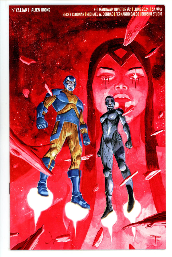 X-O Manowar Invictus 2 Hildebrandt Virgin Variant (2024)