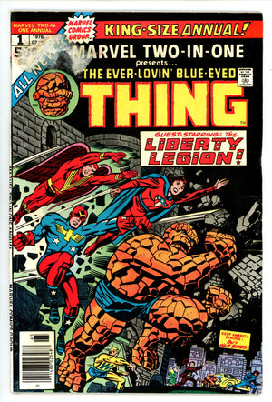 Marvel Two-in-One Annual Vol 1 1 Low Grade (1976)