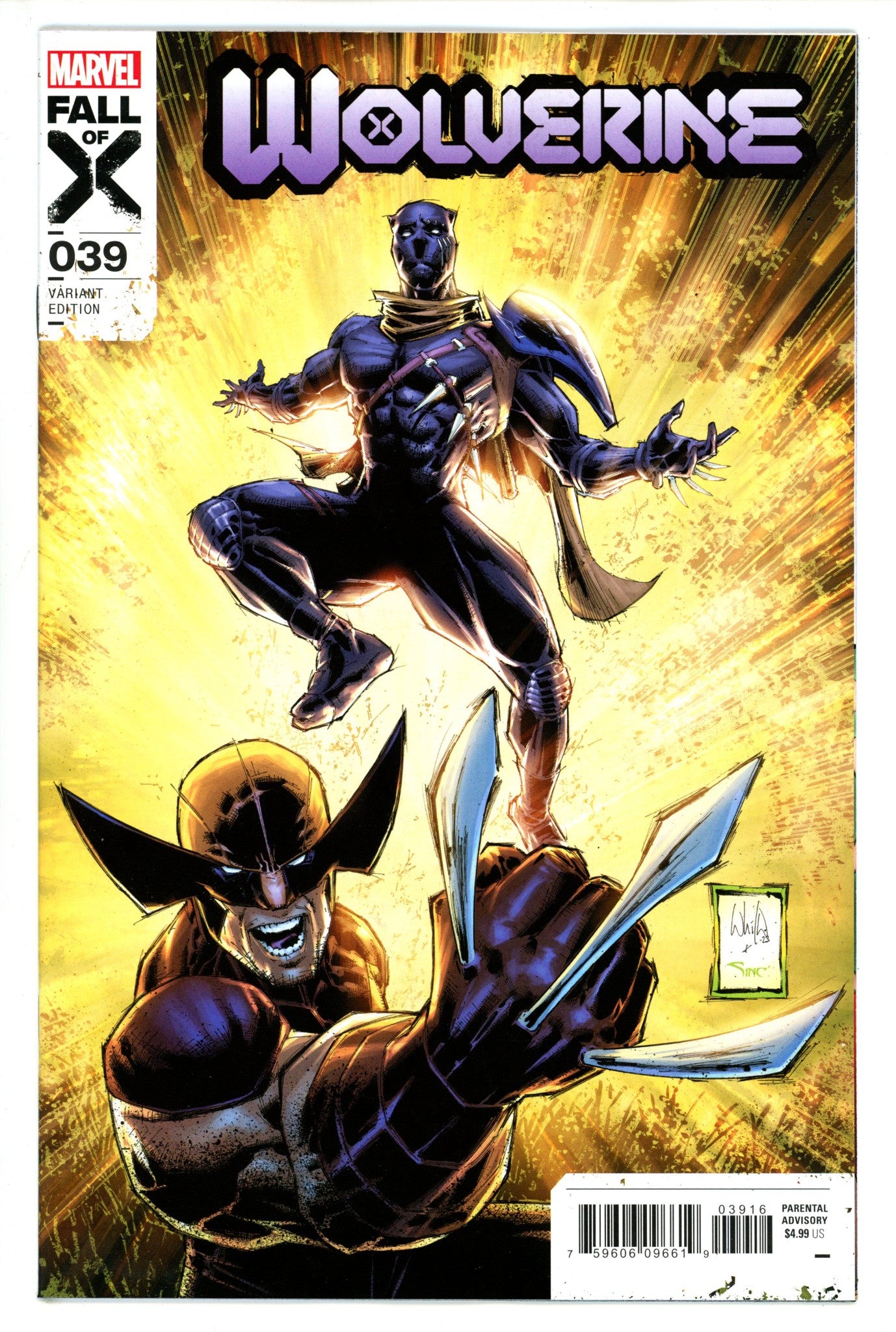 Wolverine Vol 7 39 Portacio Incentive Variant NM- (2023)