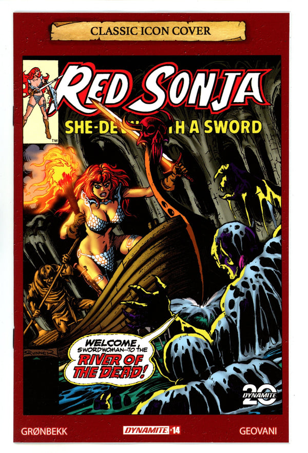 Red Sonja Vol 7 14 Brunner Incentive Variant (2024)
