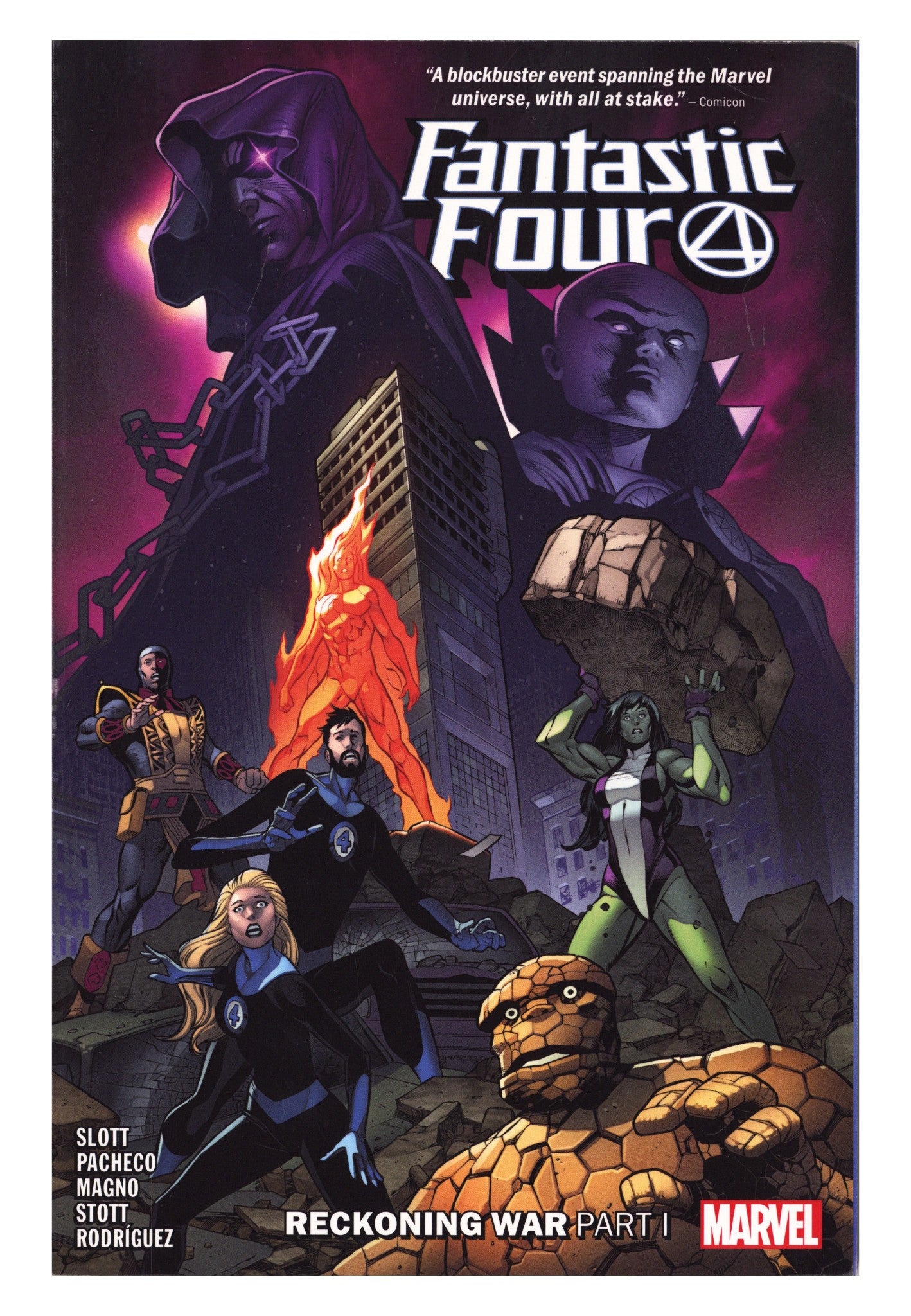 Fantastic Four TPB Vol 10 Mid Grade Reckoning War Part I (2022) 