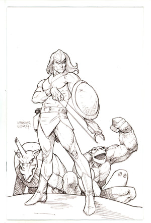 Herculoids 3 Linsner B&W Virgin Incentive Variant (2025)