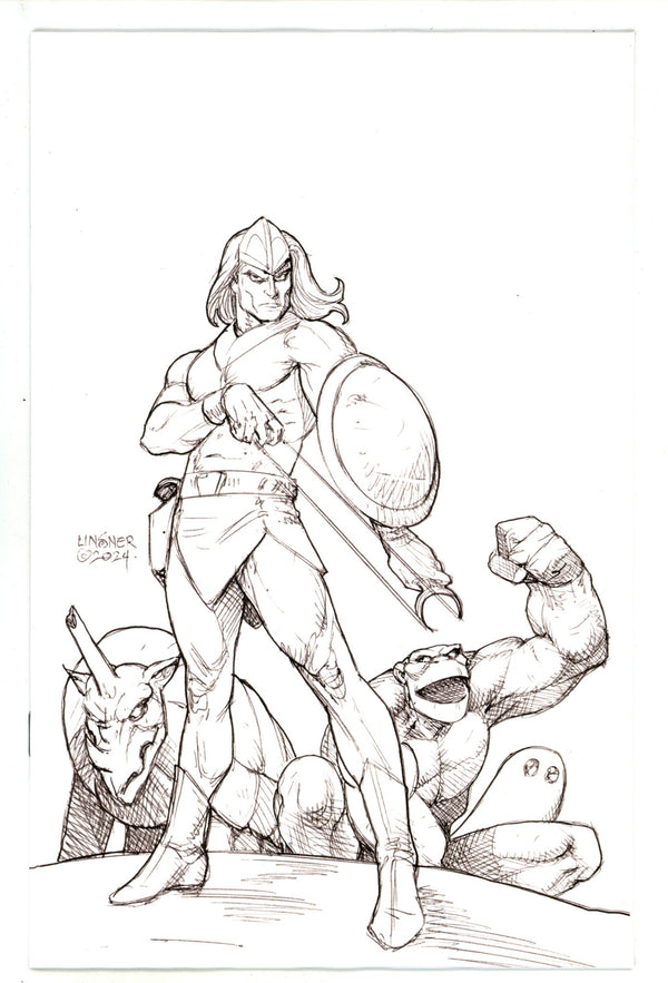 Herculoids 3 Linsner B&W Virgin Incentive Variant (2025)