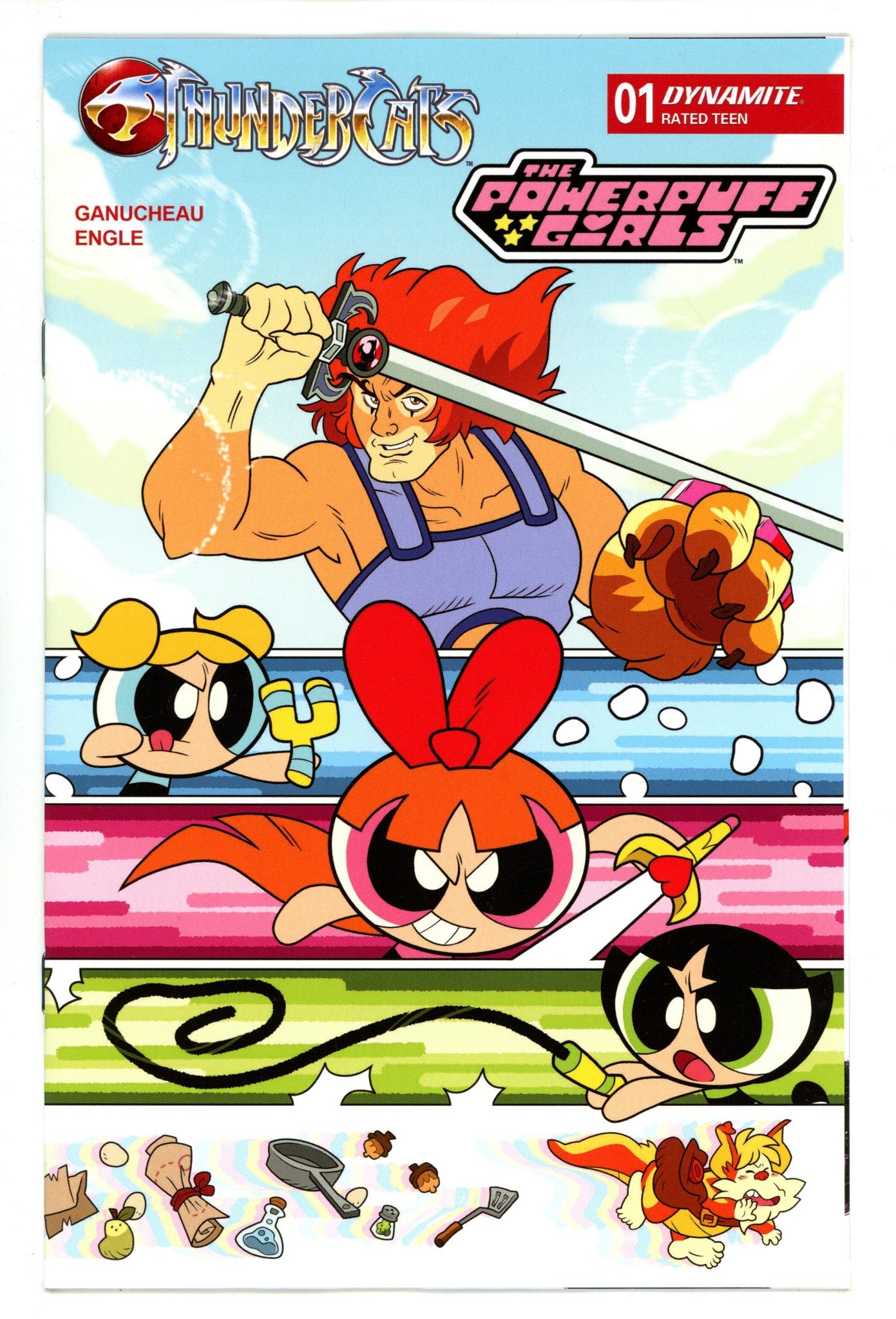 Thundercats Powerpuff Girls 1 Engle Variant (2025)