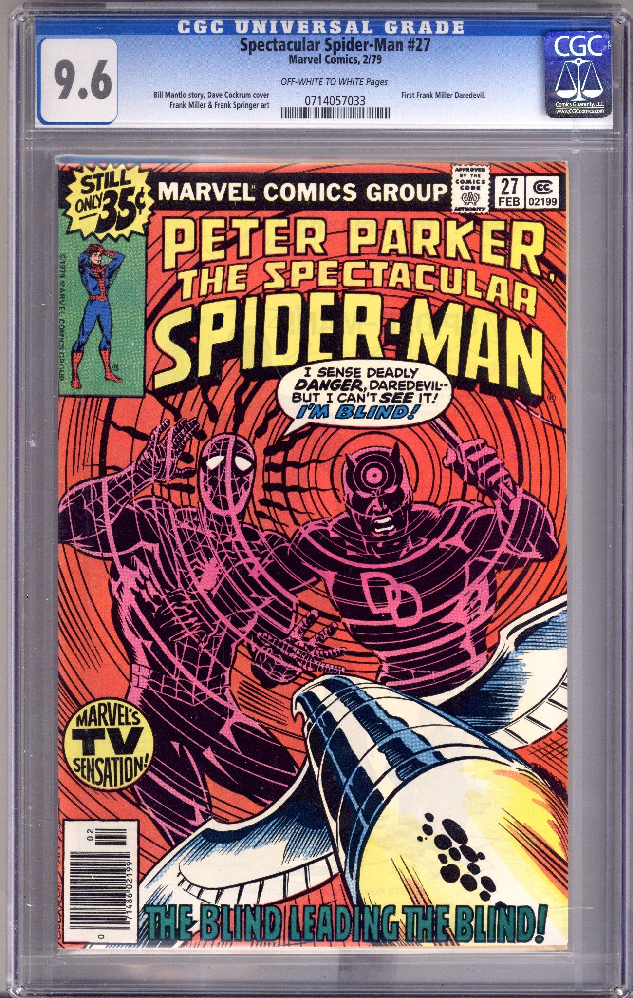 The Spectacular Spider-Man Vol 1 27 CGC 9.6 (NM+)   (1979)        