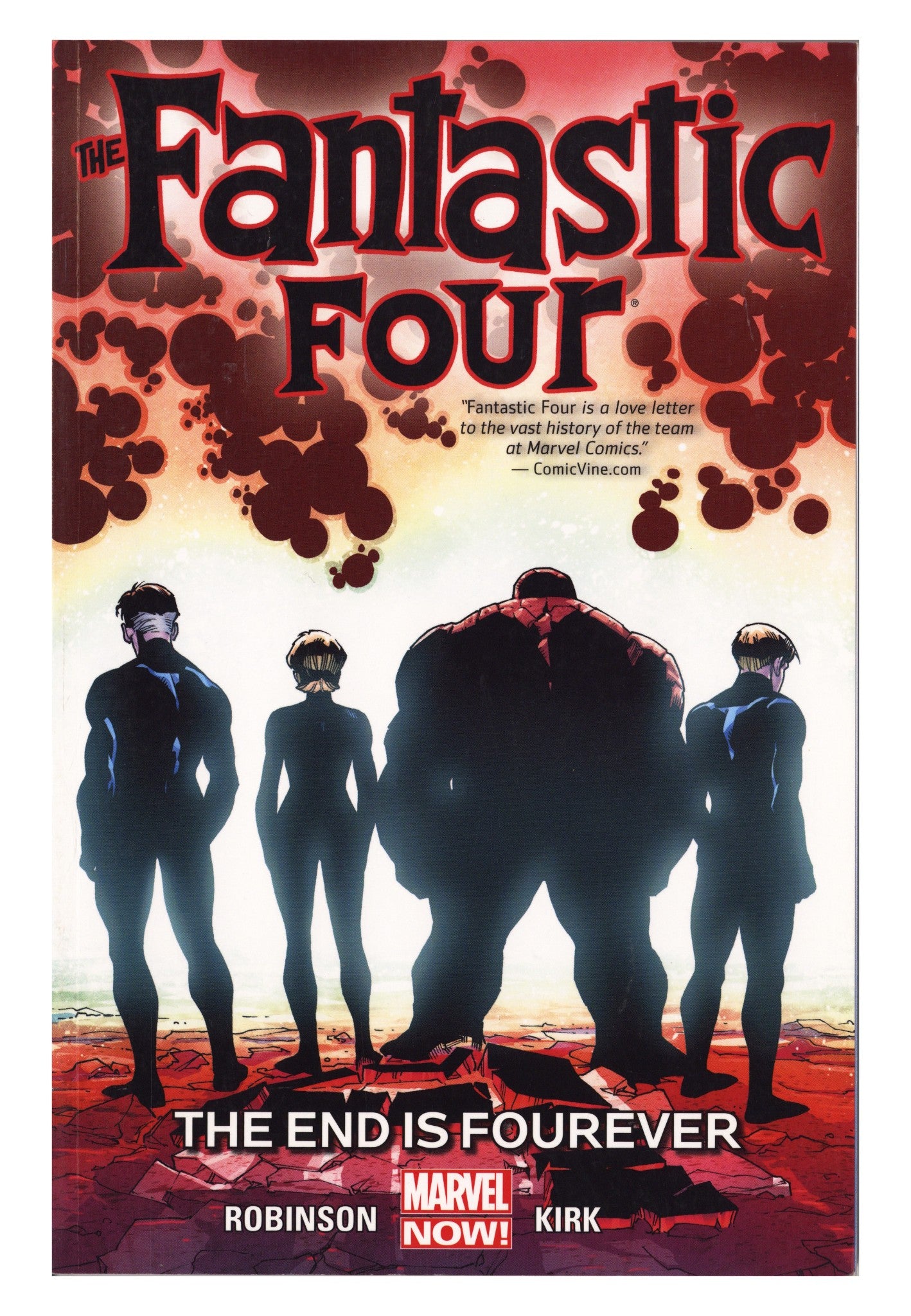 Fantastic Four TPB Vol 4 Mid Grade The End Is Fourever (2015) 
