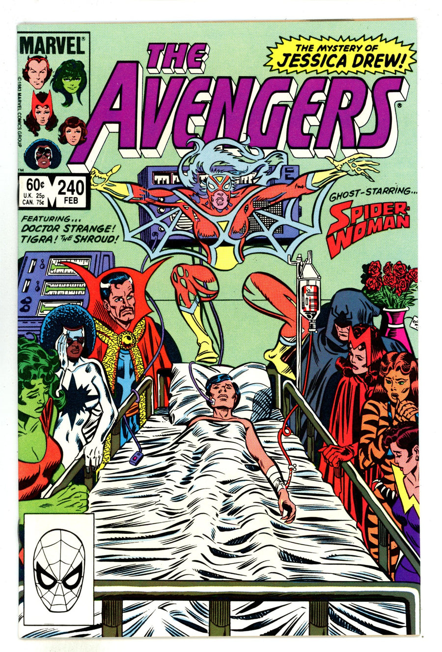 The Avengers Vol 1 240  Mid Grade   (1984)        