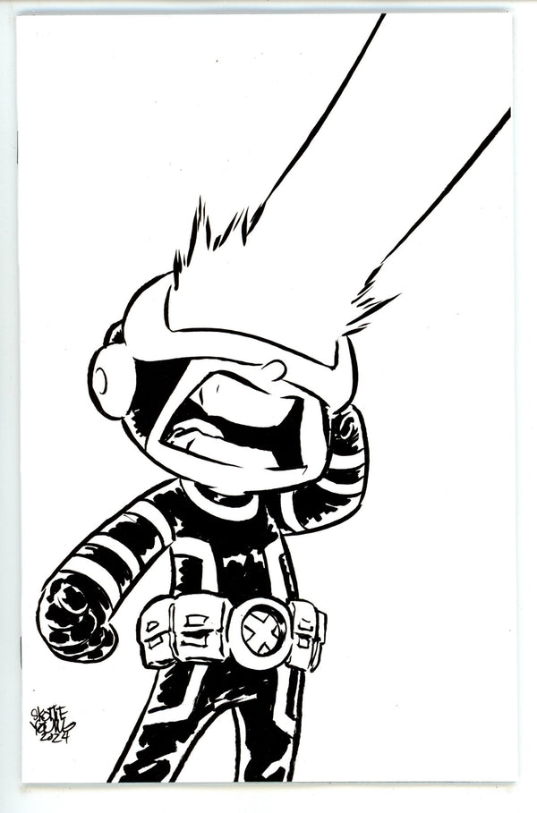 X-Men Vol 5 35 Young B&W Virgin Incentive Variant VF/NM (2024)