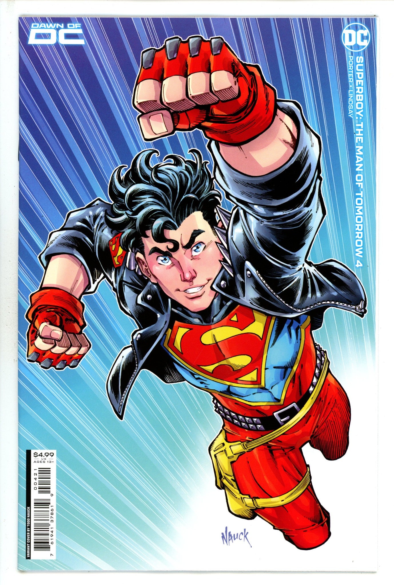 Superboy The Man Of Tomorrow 4 Nauck Variant (2023)