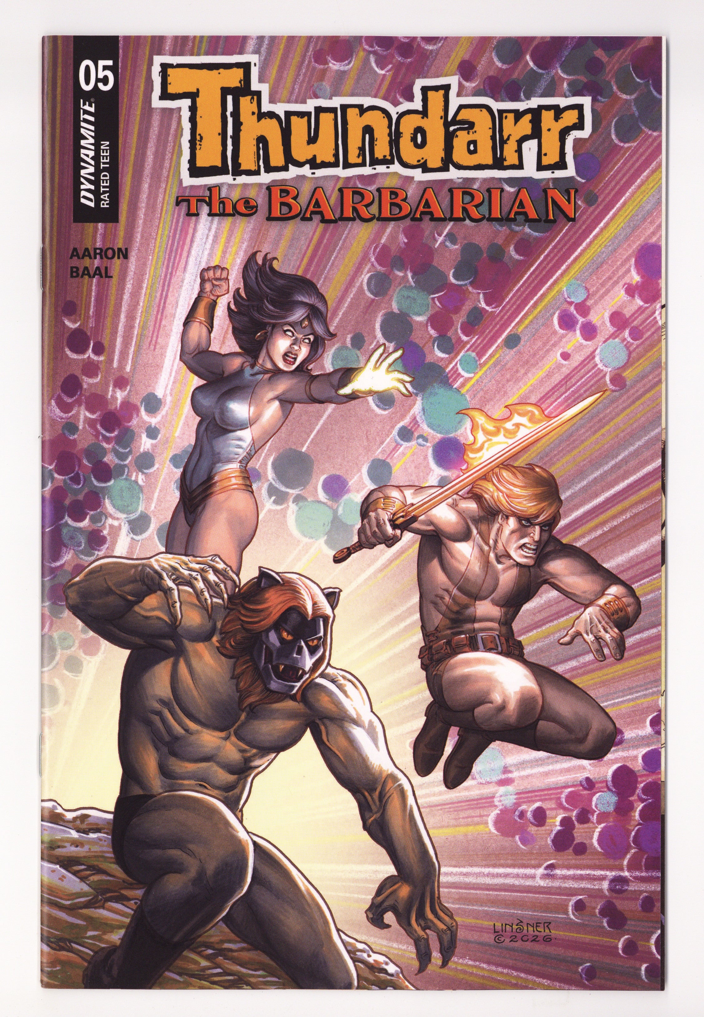 Thundarr The Barbarian 5 Linsner Variant (2026)