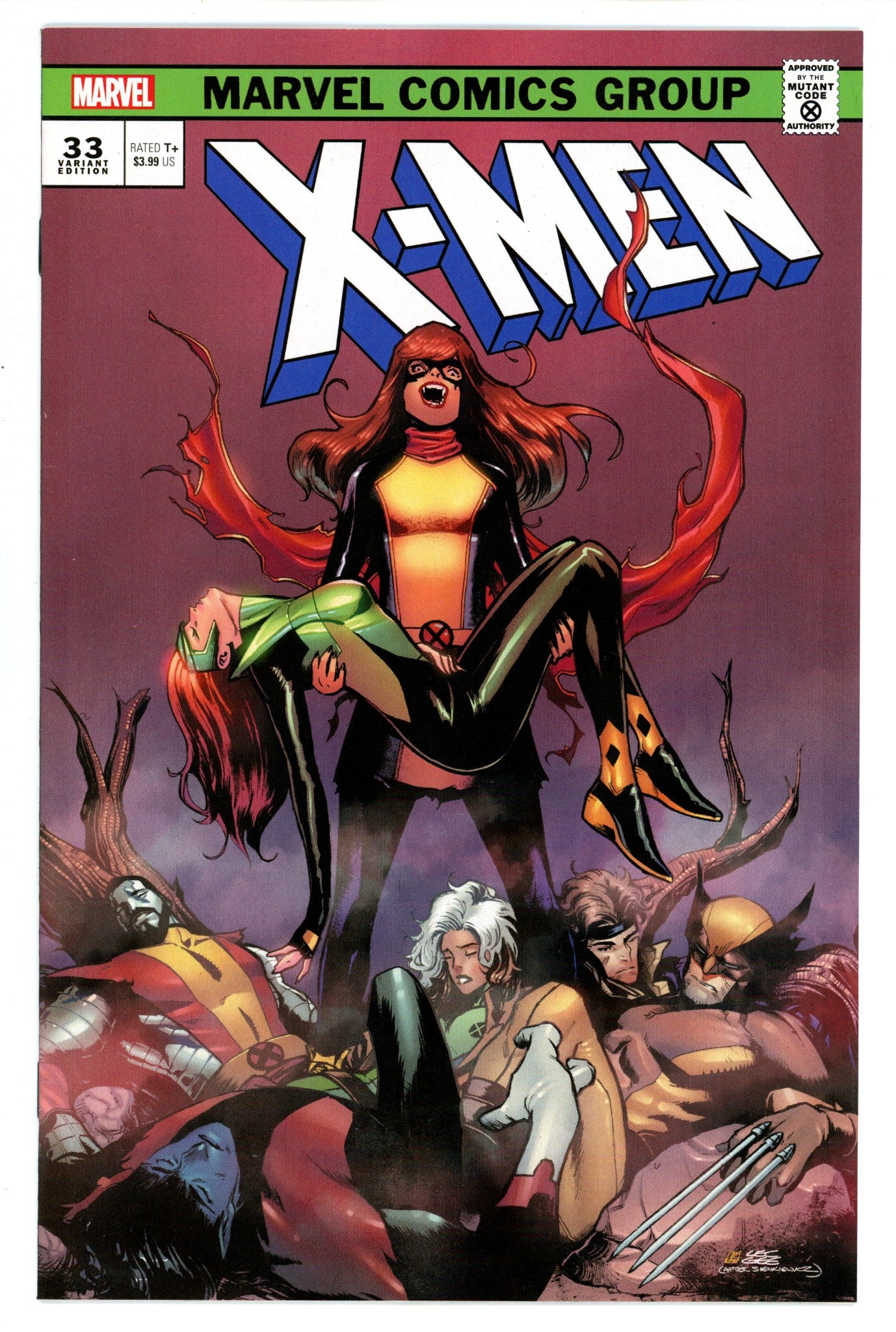 X-Men Vol 5 33 Garbett Variant (2024)