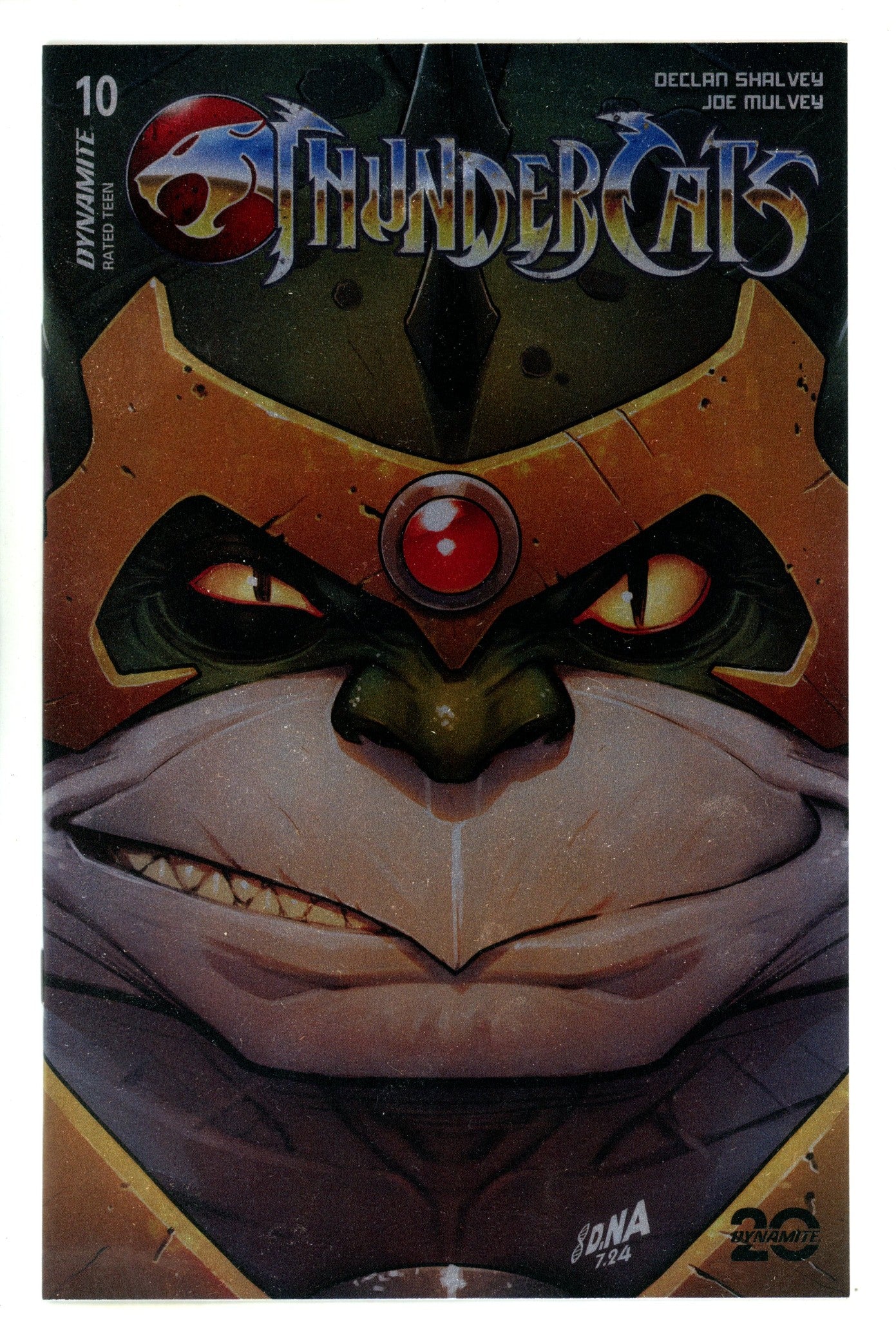 Thundercats 10 Nakayama Foil Incentive Variant NM- (2024)