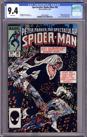 The Spectacular Spider-Man Vol 1 90 CGC 9.4 (NM)   (1984)