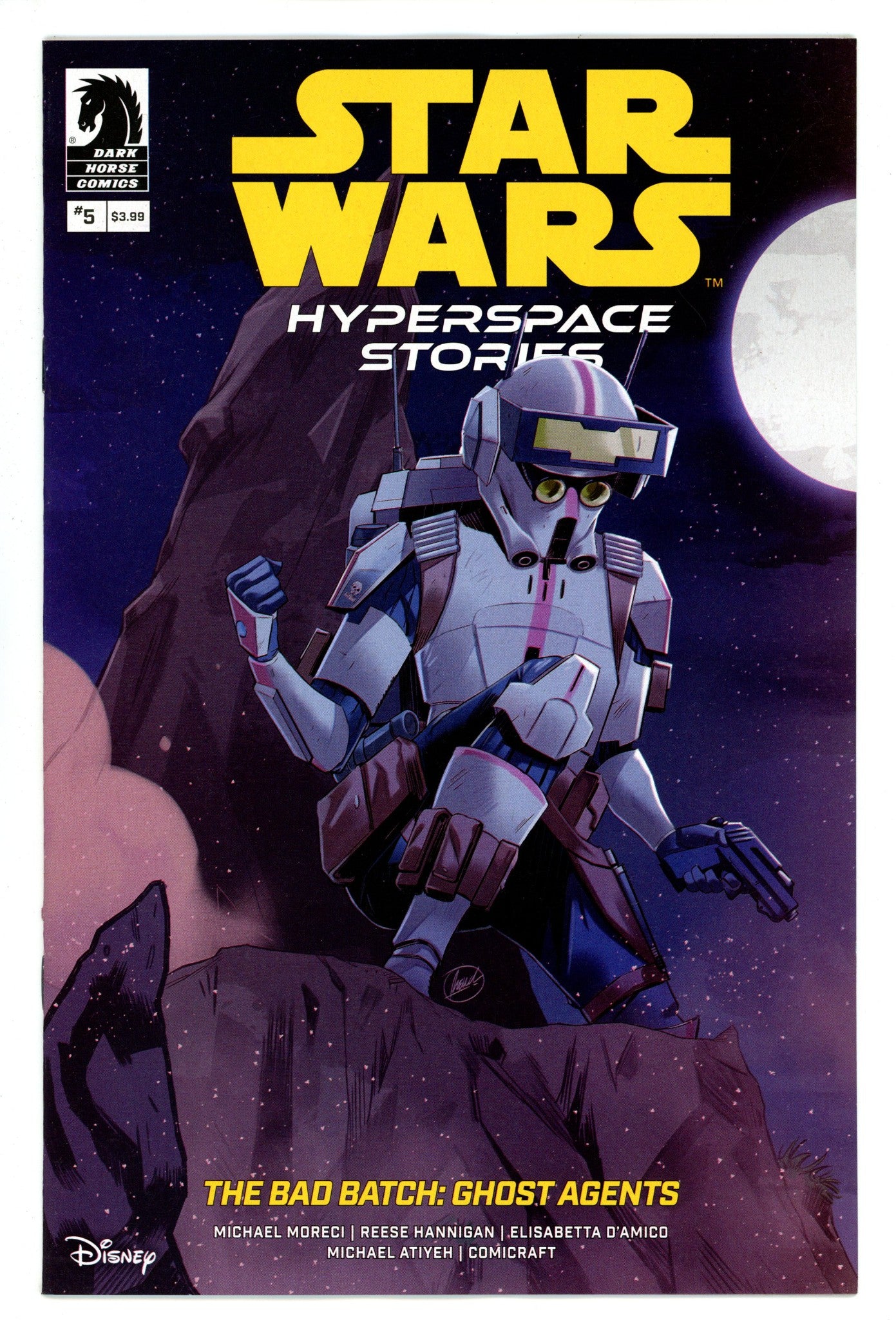 Star Wars: Hyperspace Stories: The Bad Batch - Ghost Agents 5 Carlomagno Variant (2025)