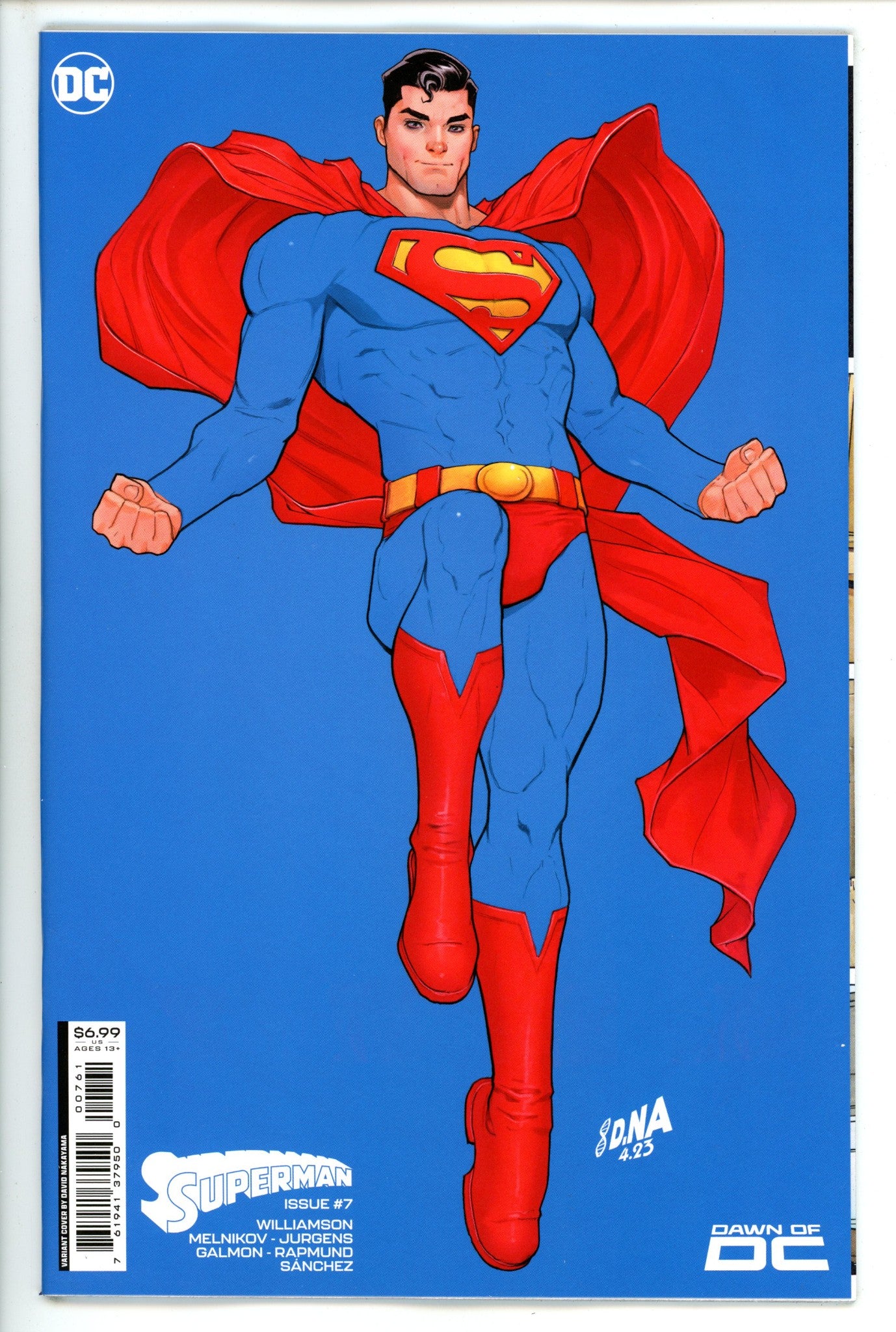 Superman Vol 6 7 (850) Nakayama Variant (2023)