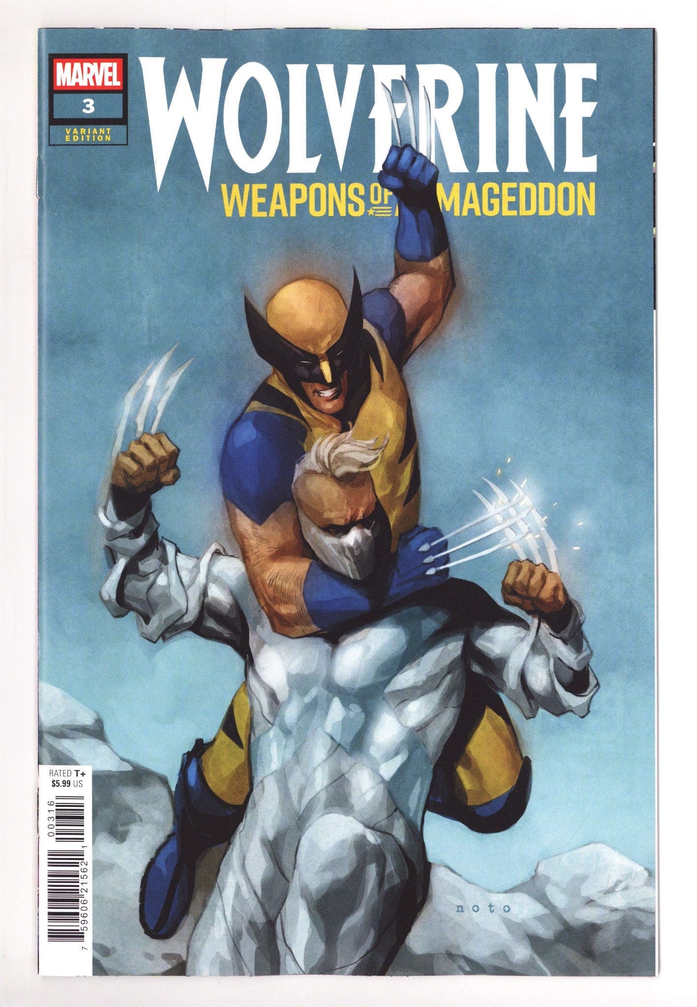 Wolverine: Weapons Of Armageddon  3 Noto  Incentive NM-  (2026)