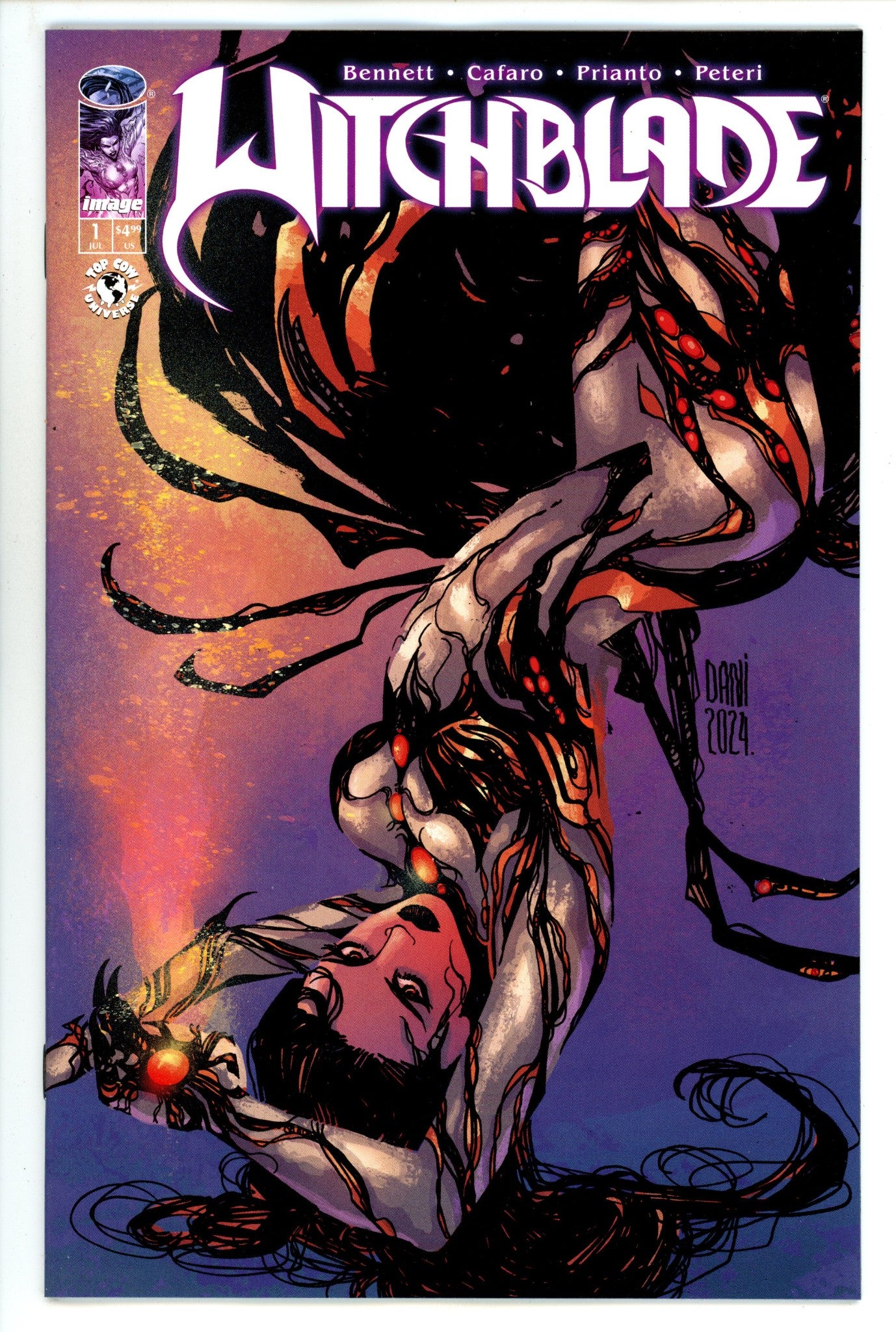 Witchblade Vol 3 1 Simpson Incentive Variant NM (2024)