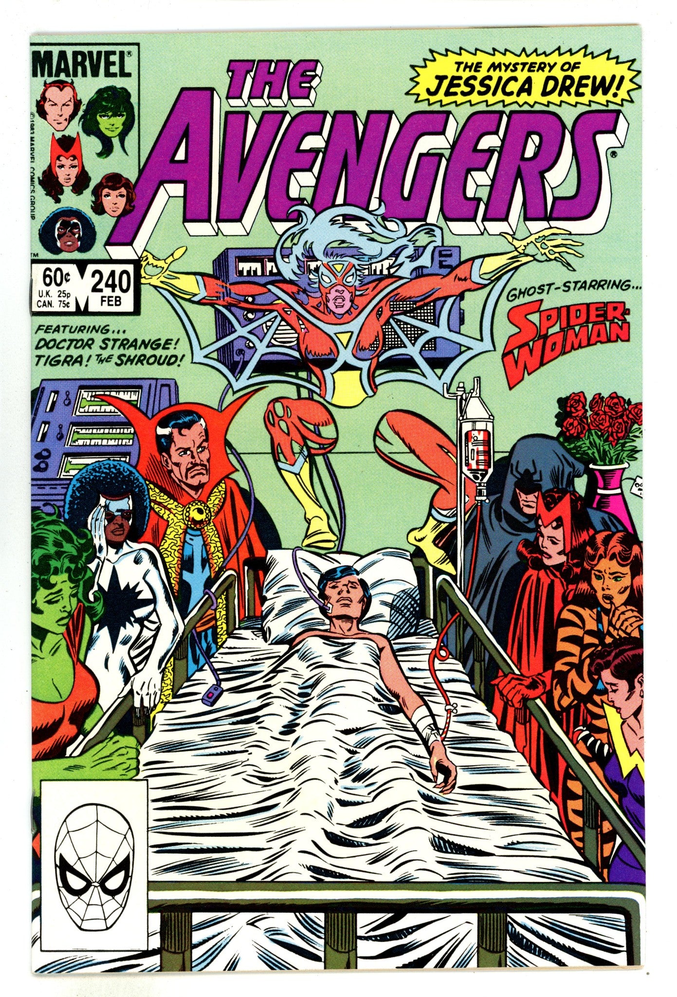 The Avengers Vol 1 240  High Grade   (1984)        