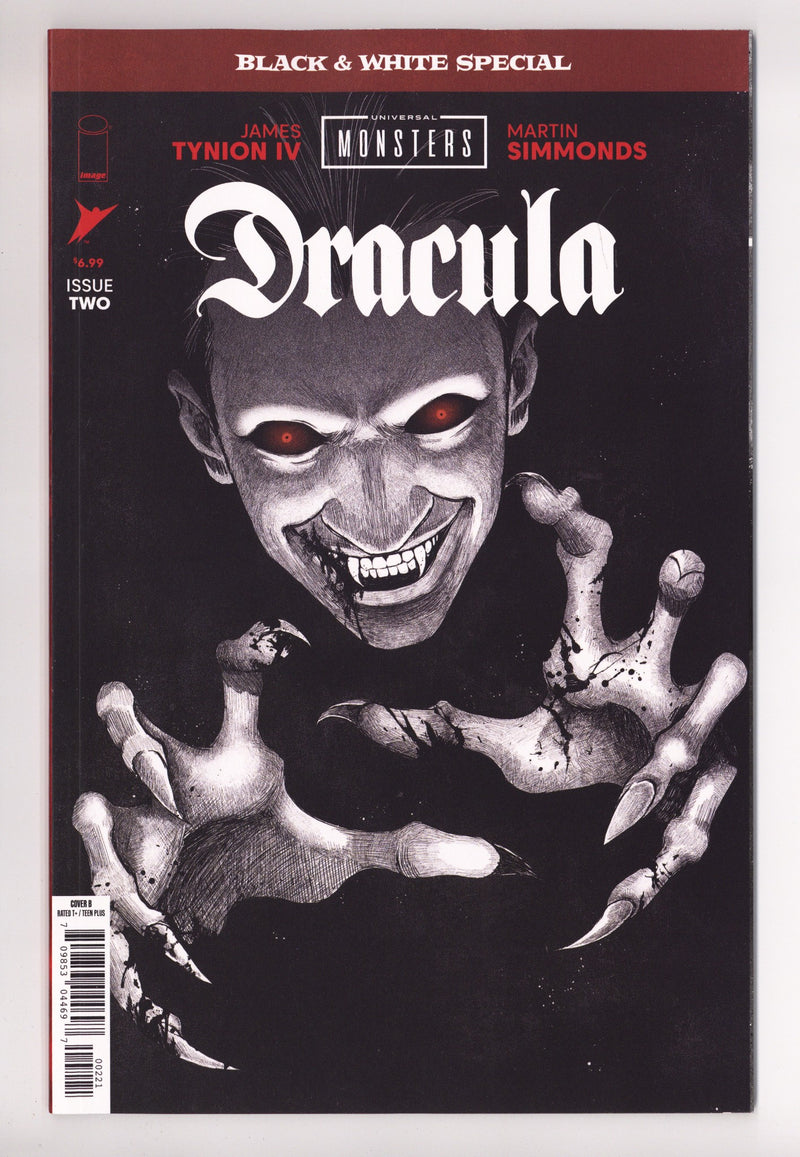 Universal Monsters Dracula Black & White Special 2 Citriya Variant (2025)
