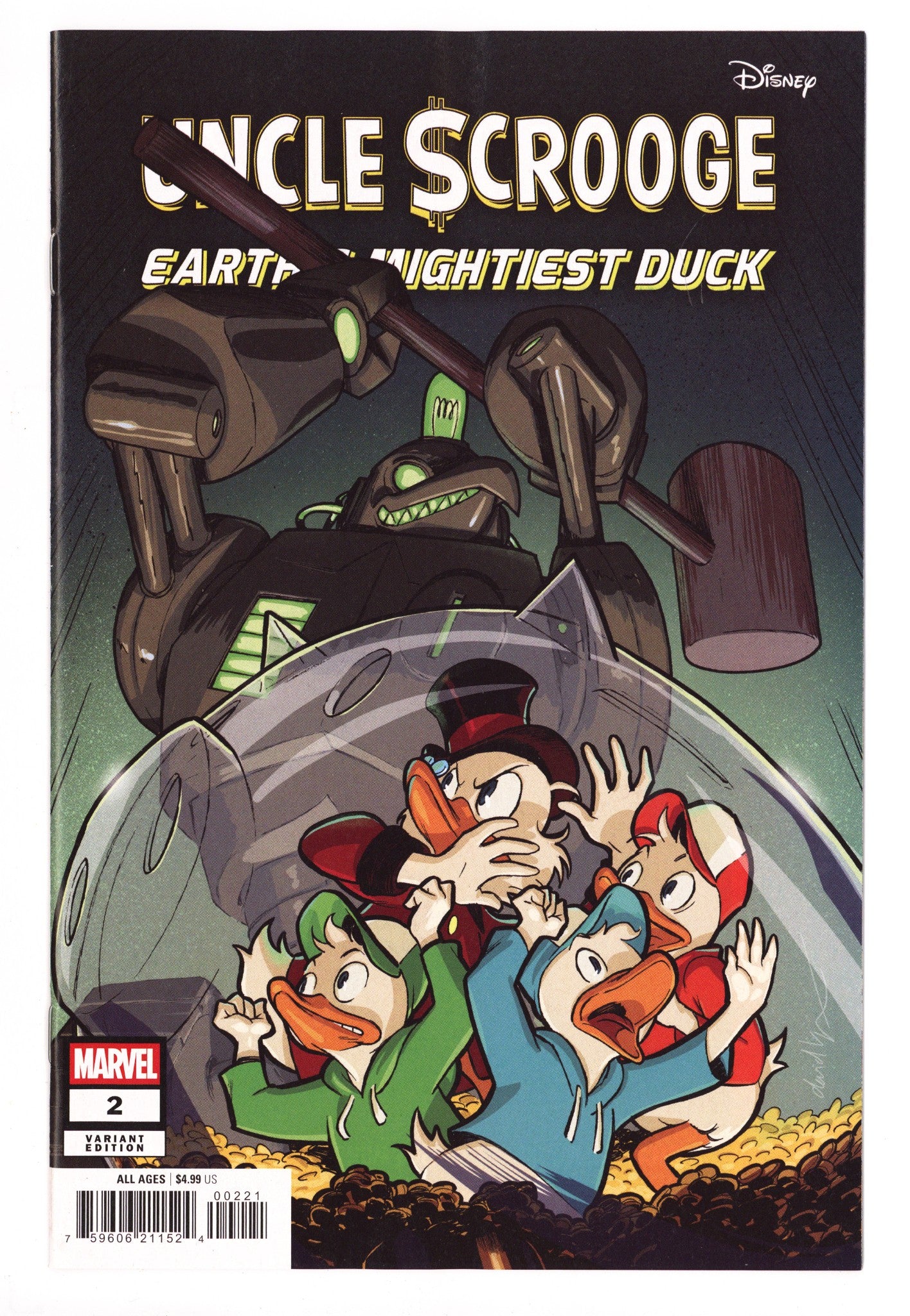 Uncle Scrooge: Earth's Mightiest Duck 2 López Variant (2025)