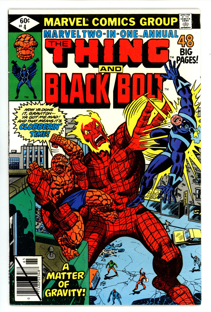 Marvel Two-in-One Annual Vol 1 4 Mid Grade (1979) 
