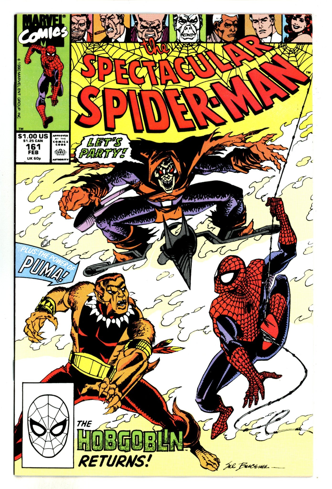 The Spectacular Spider-Man Vol 1 161 High Grade (1990) 