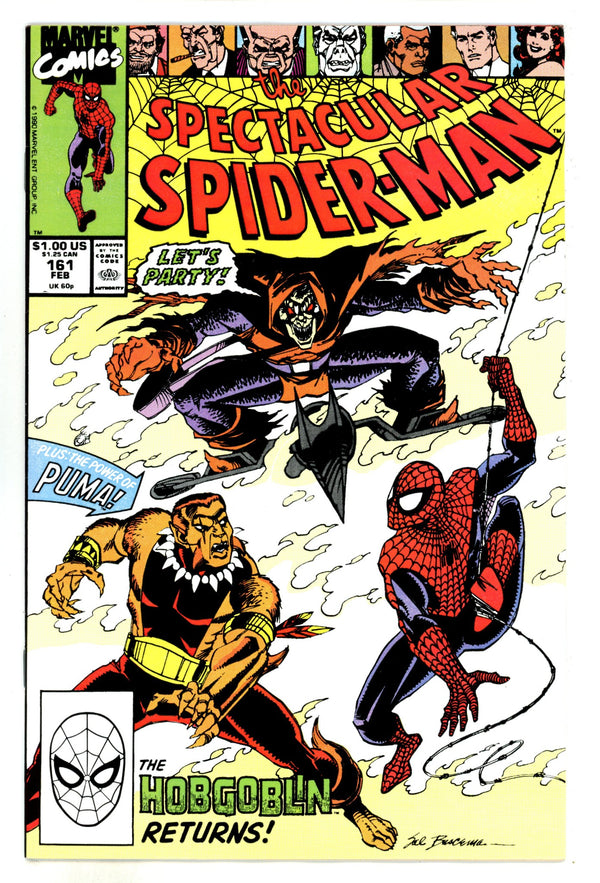 The Spectacular Spider-Man Vol 1 161 High Grade (1990)