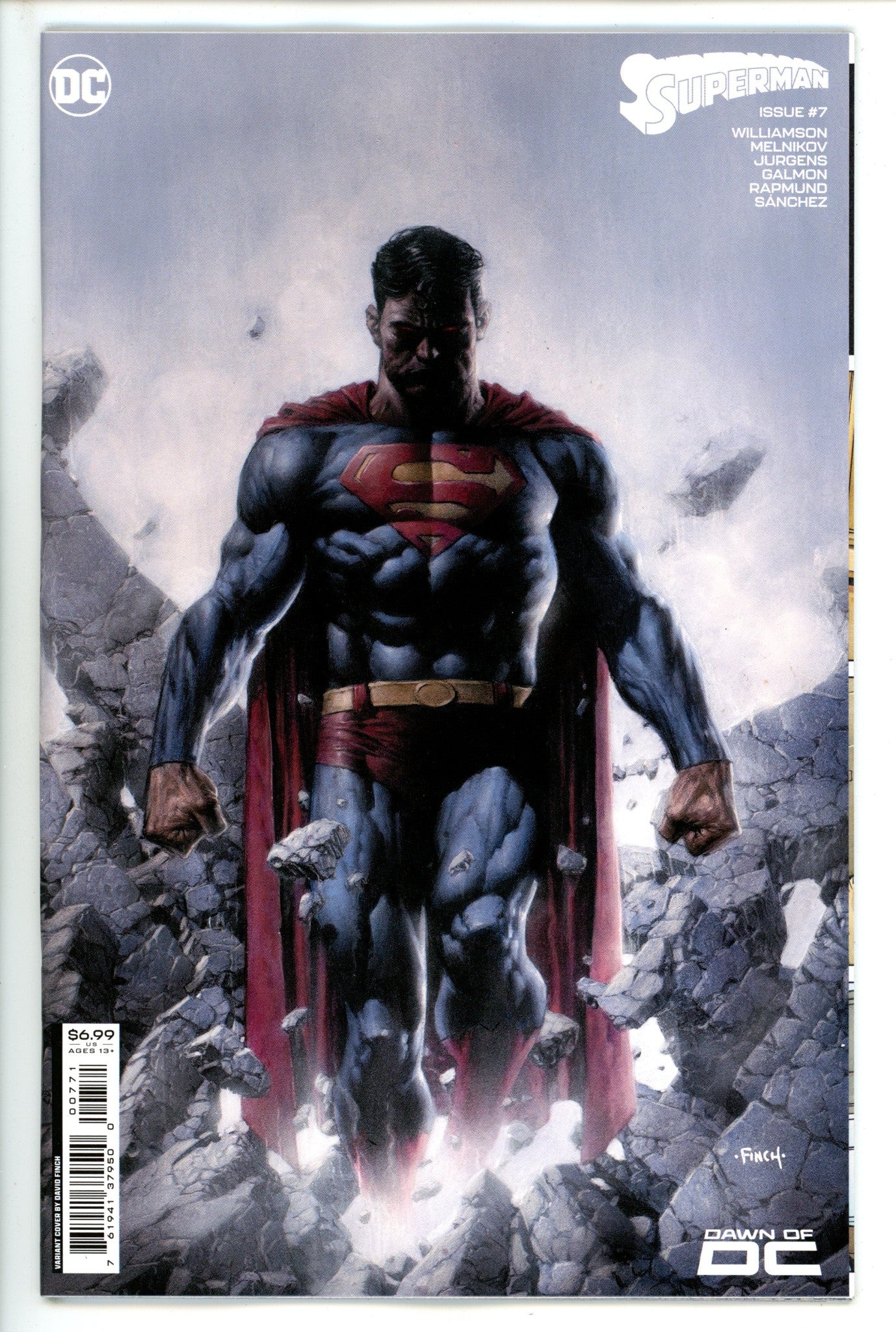 Superman Vol 6 7 (850) Finch Variant (2023)
