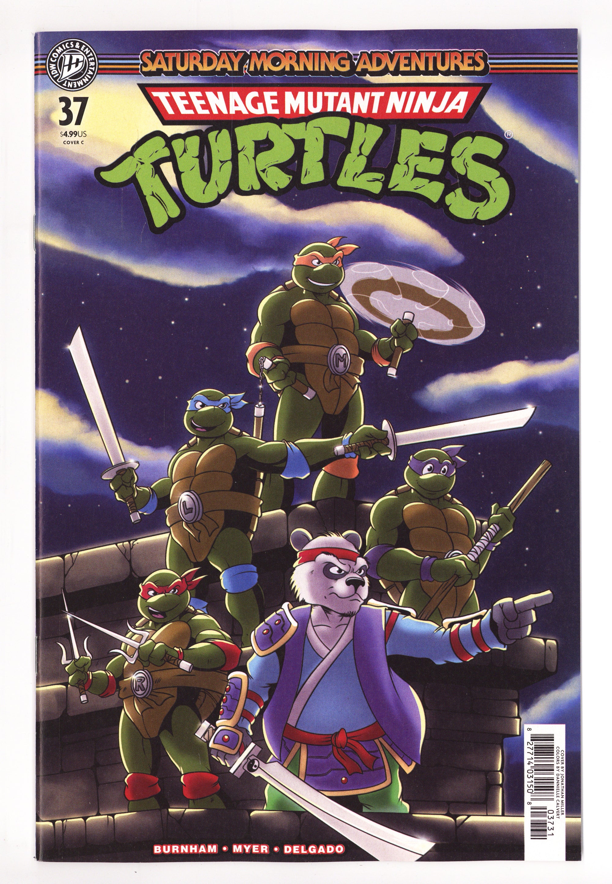 Teenage Mutant Ninja Turtles: Saturday Morning Adventures 37 Miller Variant (2026)