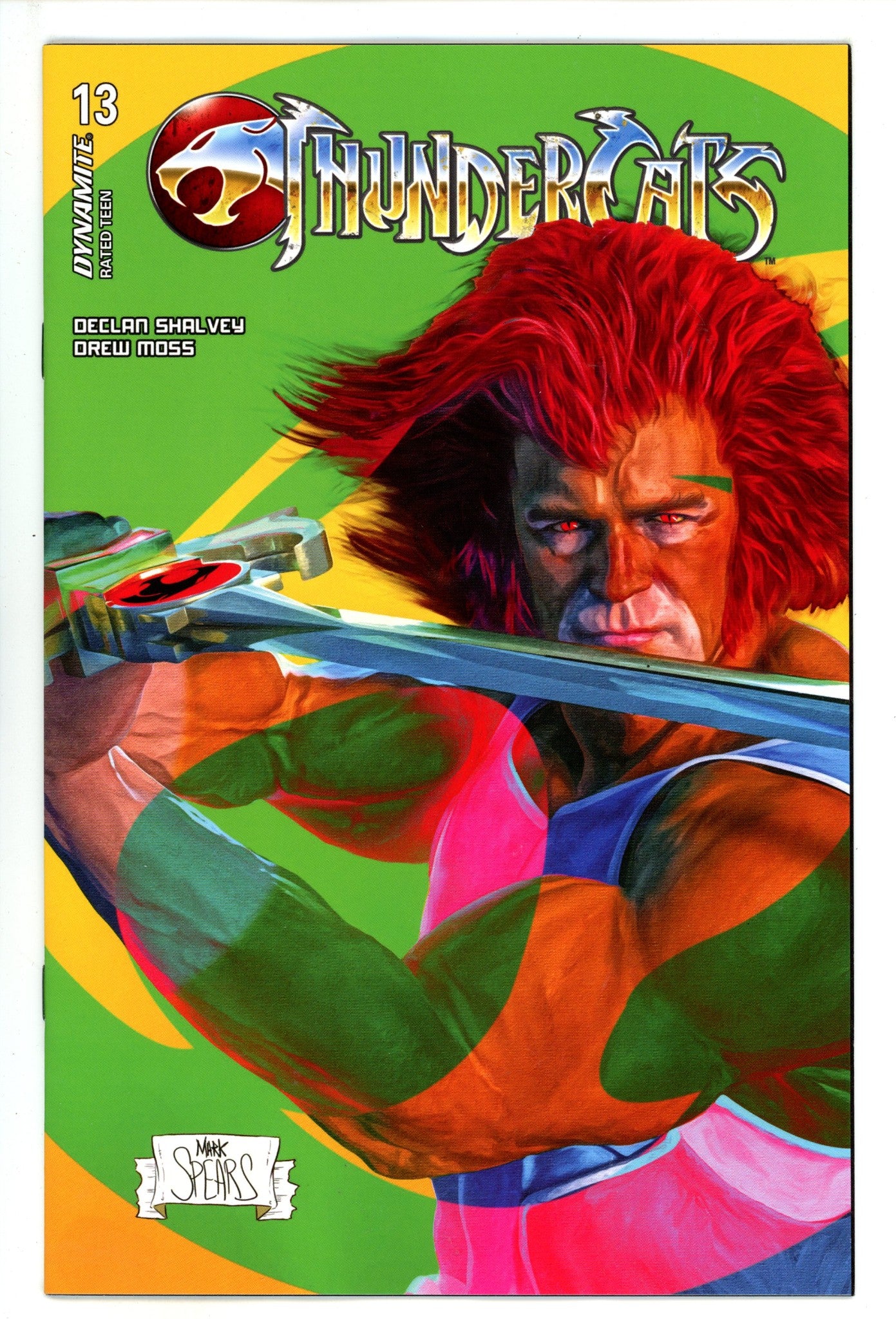 Thundercats 13 Spears Green Background Incentive Variant (2025)