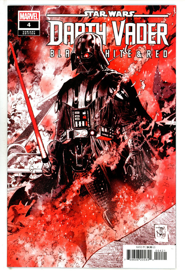 Star Wars Darth Vader Black White And Red 4 Daniel Variant (2023)
